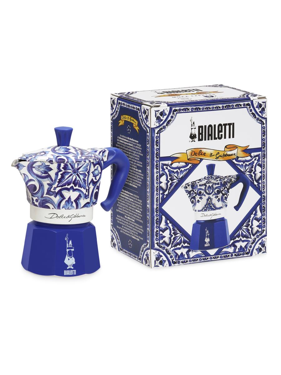 Dolce&Gabbana Dolce&Gabbana x Bialetti Blue Mediterraneo 3-Cup