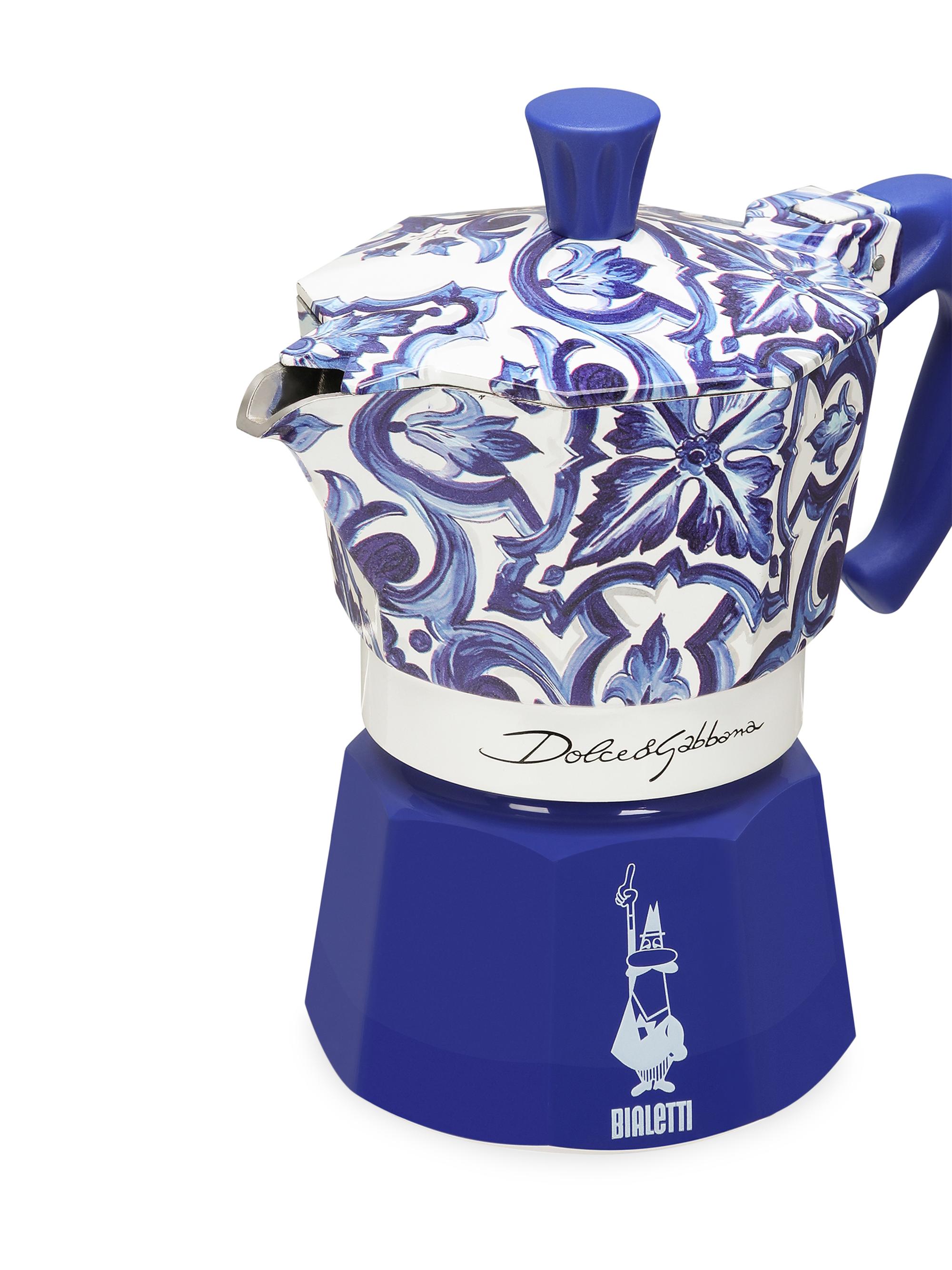 Dolce&Gabbana Dolce&Gabbana x Bialetti Blue Mediterraneo 3-Cup