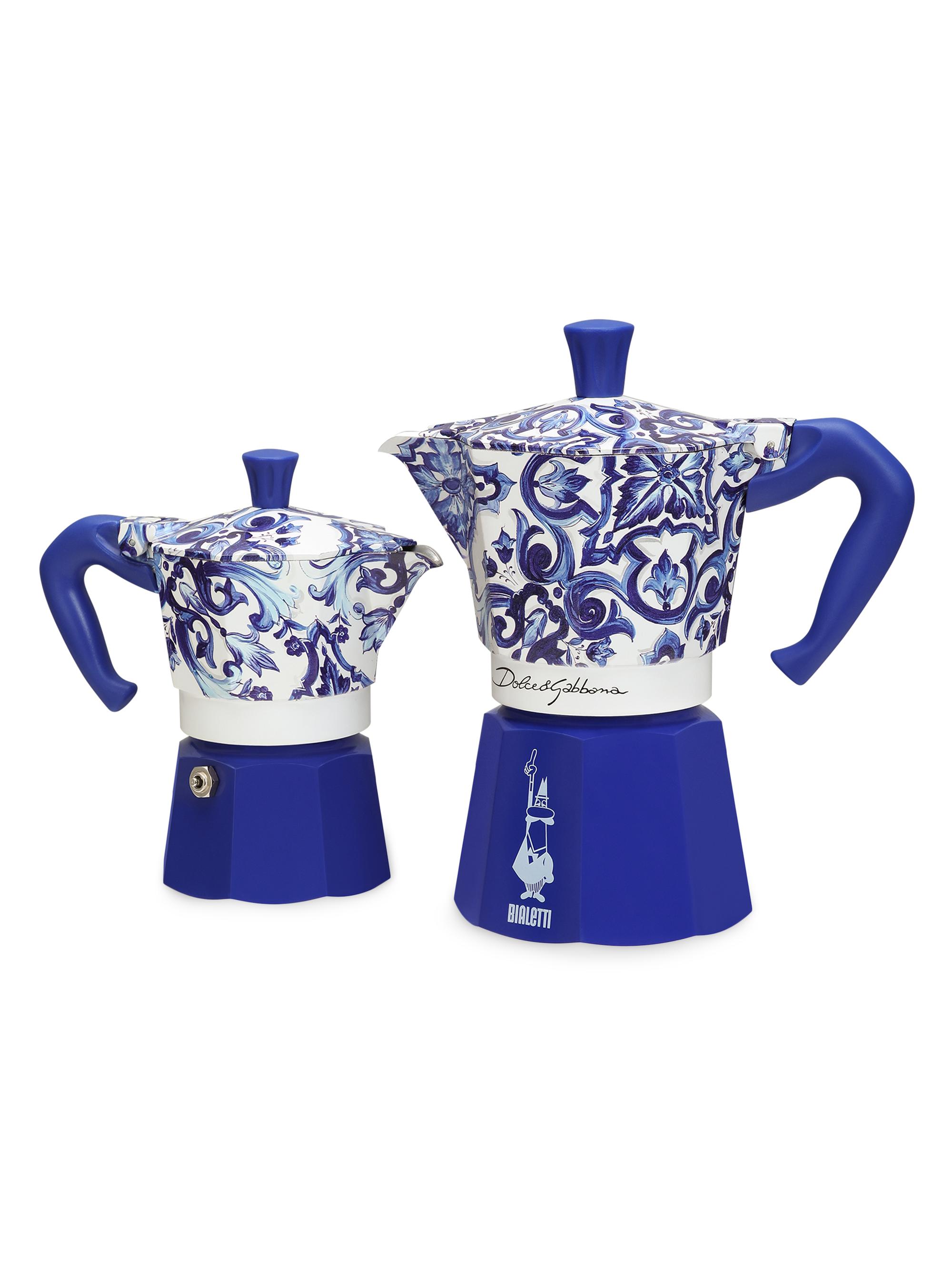 Dolce&Gabbana Dolce&Gabbana x Bialetti Blue Mediterraneo 6-Cup