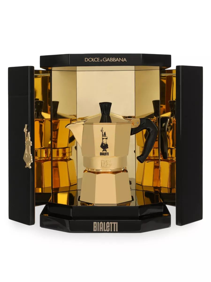 Shop Dolce&Gabbana Dolce&Gabbana X Bialetti Oro 3-Cup Moka Machine | Saks Fifth Avenue Shop Dolce&Gabbana Dolce&Gabbana X Bialetti Oro 3-Cup Moka Machine | Saks Fifth Avenue