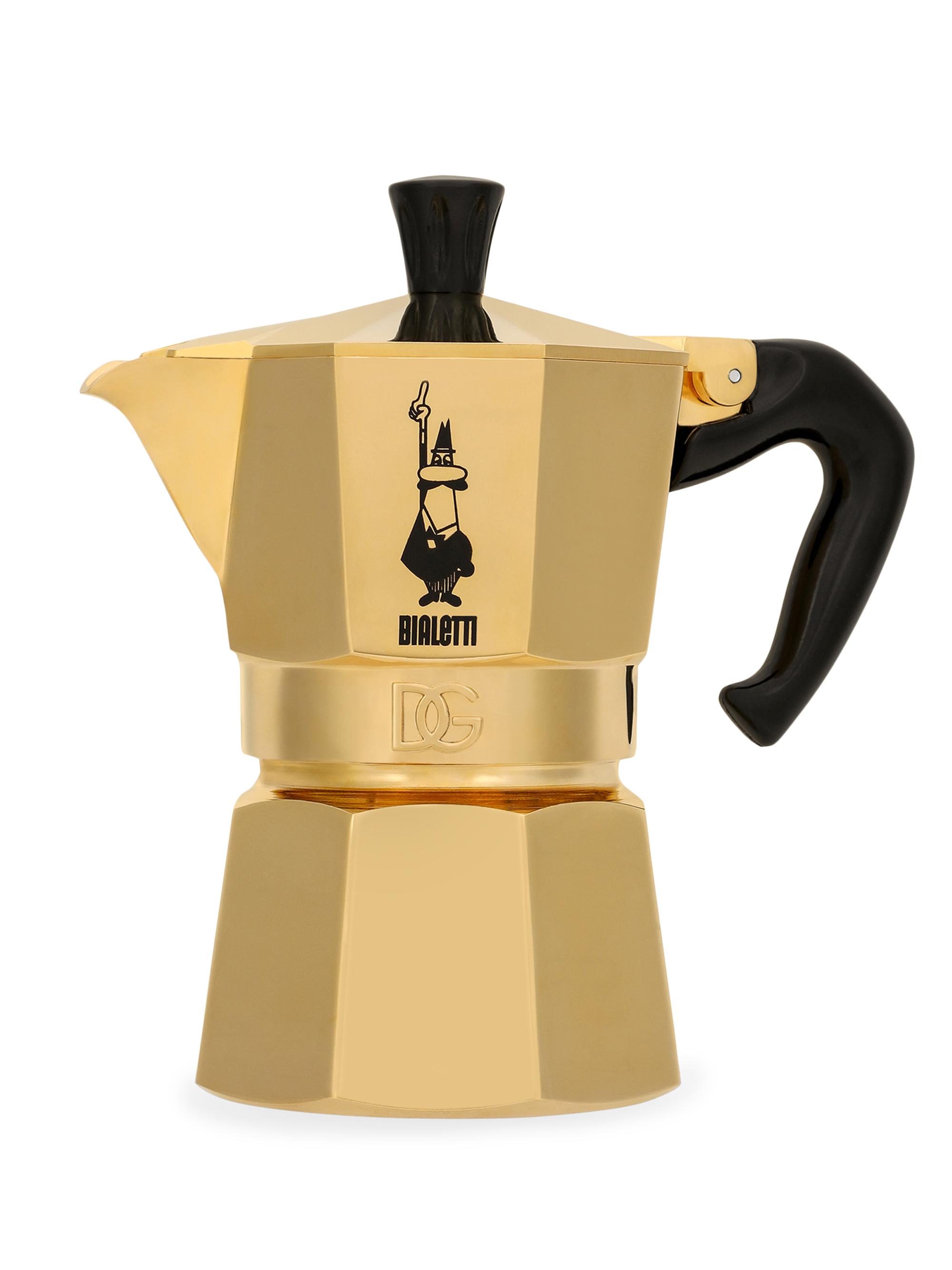 Dolce&Gabbana Dolce&Gabbana X Bialetti Oro 3-Cup Moka