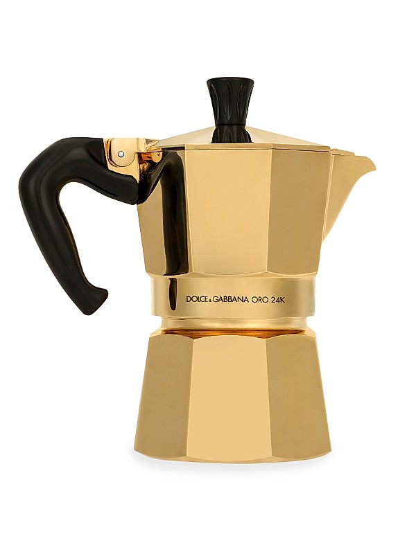 Shop Dolce&Gabbana Dolce&Gabbana X Bialetti Oro 3-Cup Moka Shop Dolce&Gabbana Dolce&Gabbana X Bialetti Oro 3-Cup Moka
