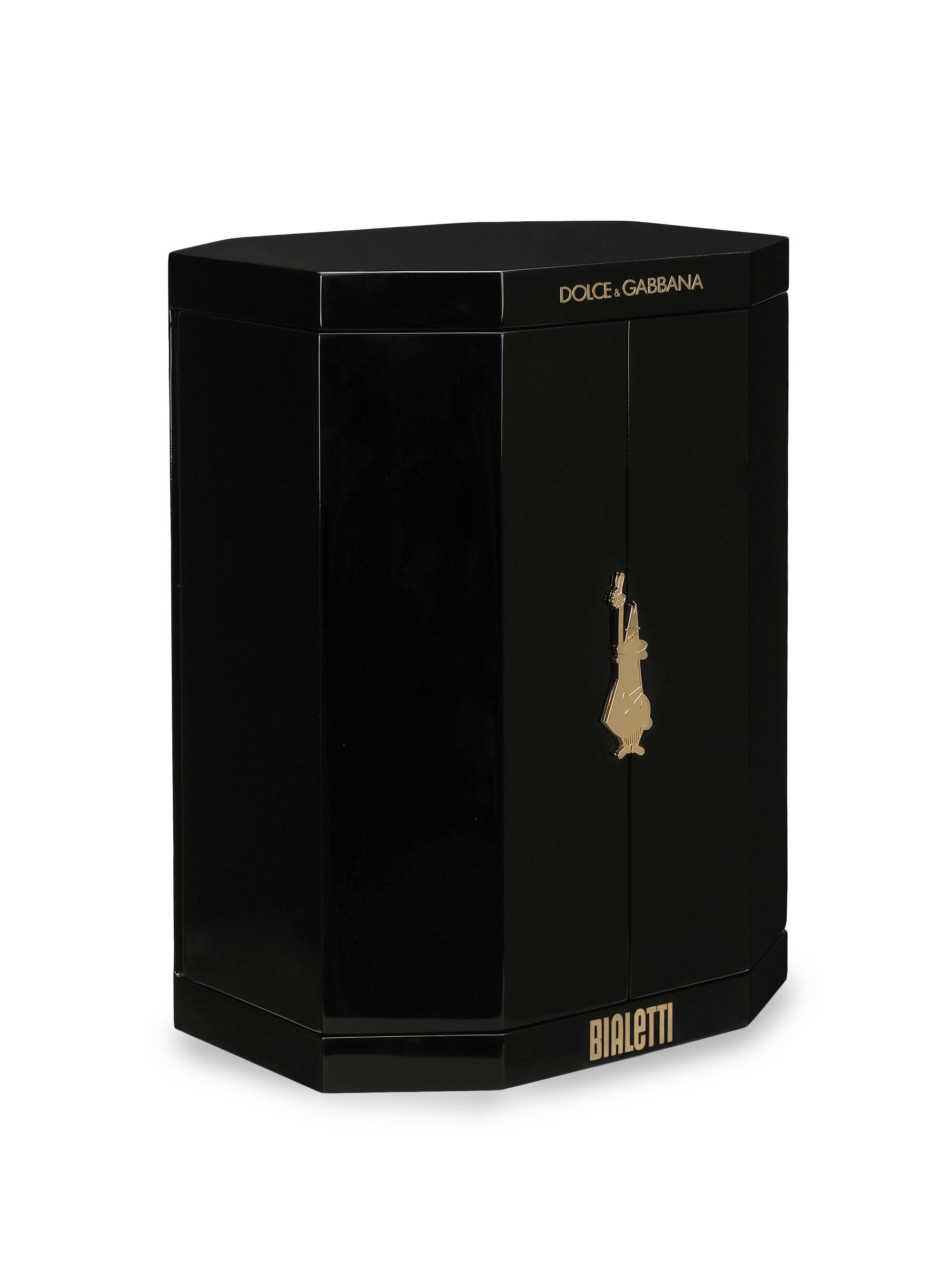 Dolce&Gabbana Dolce&Gabbana X Bialetti Oro 3-Cup Moka Machine