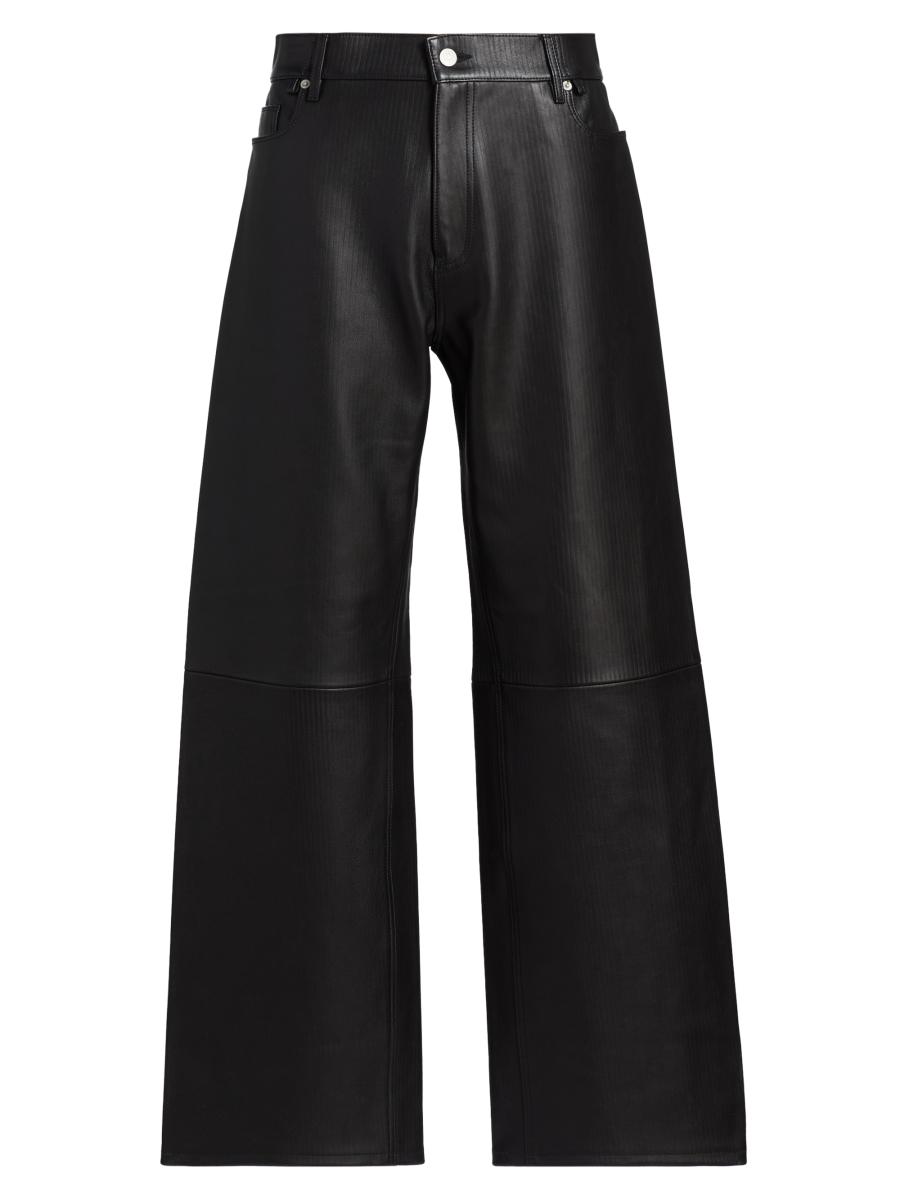 barrel leather pants(black) ご注文から一週間前後で発送