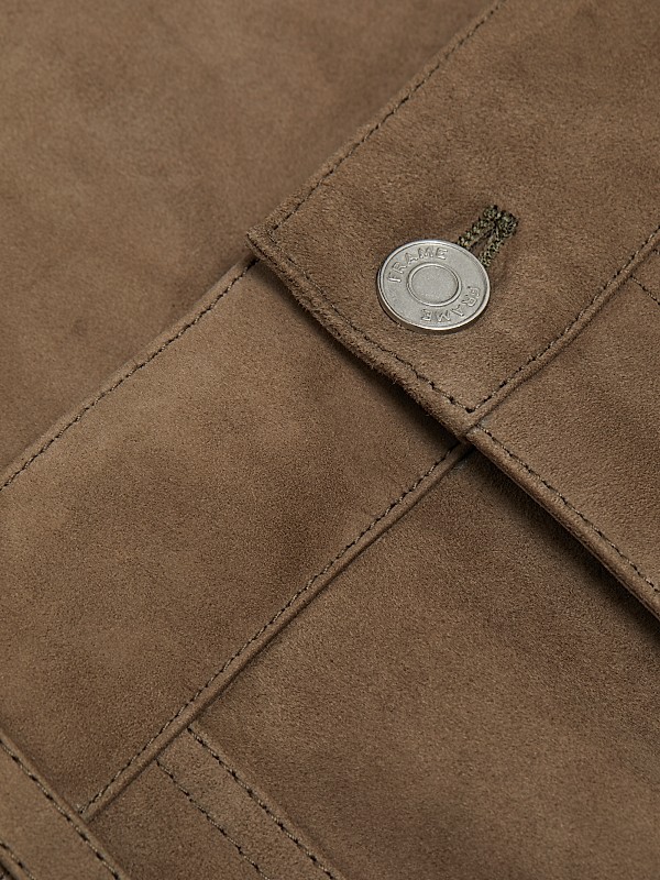 Shop Frame Suede Workwear Pants | Saks Fifth Avenue Shop Frame Suede Workwear Pants | Saks Fifth Avenue