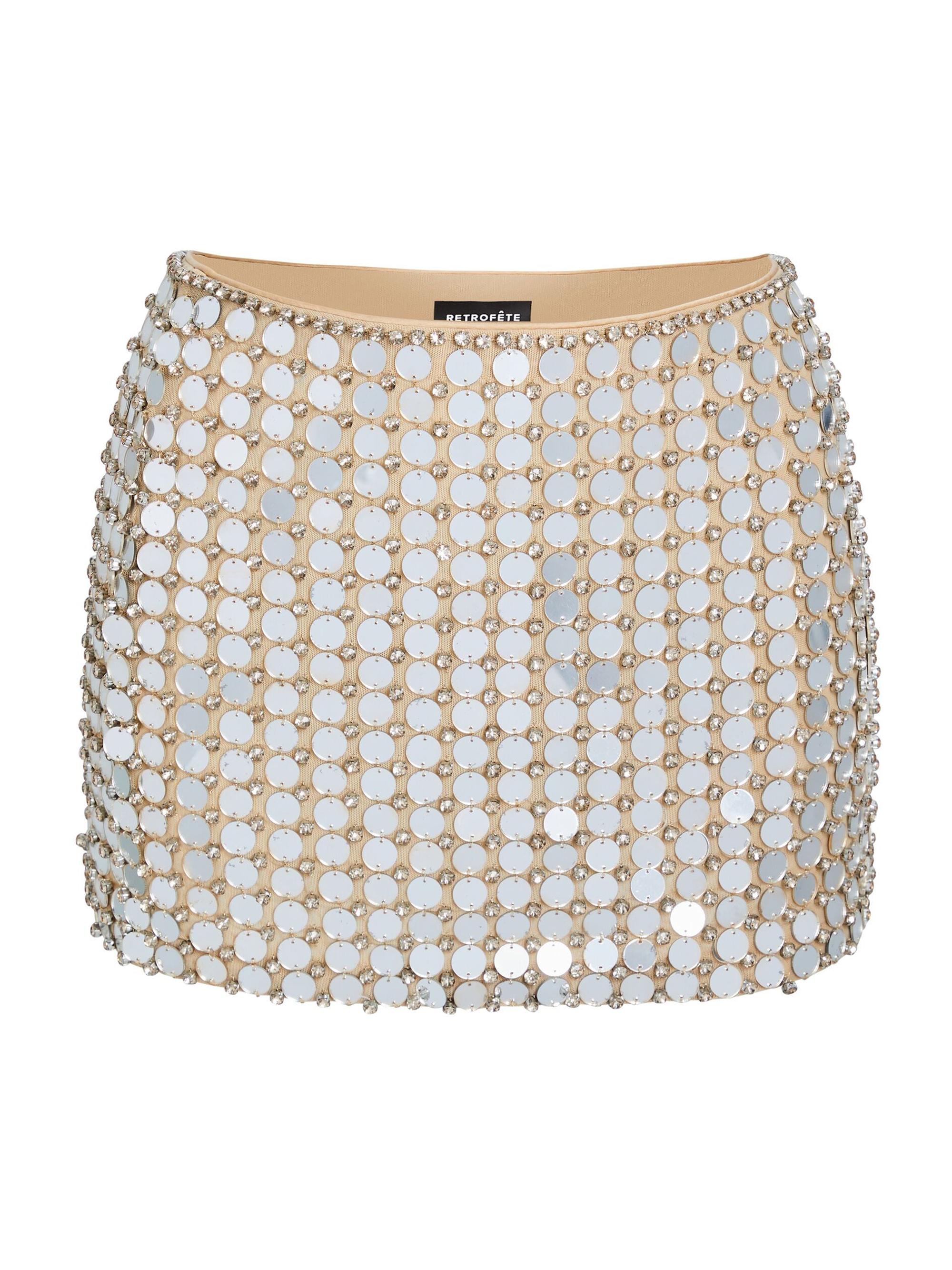 Retrofête Women's Jeany Skirt - Champagne Dust
