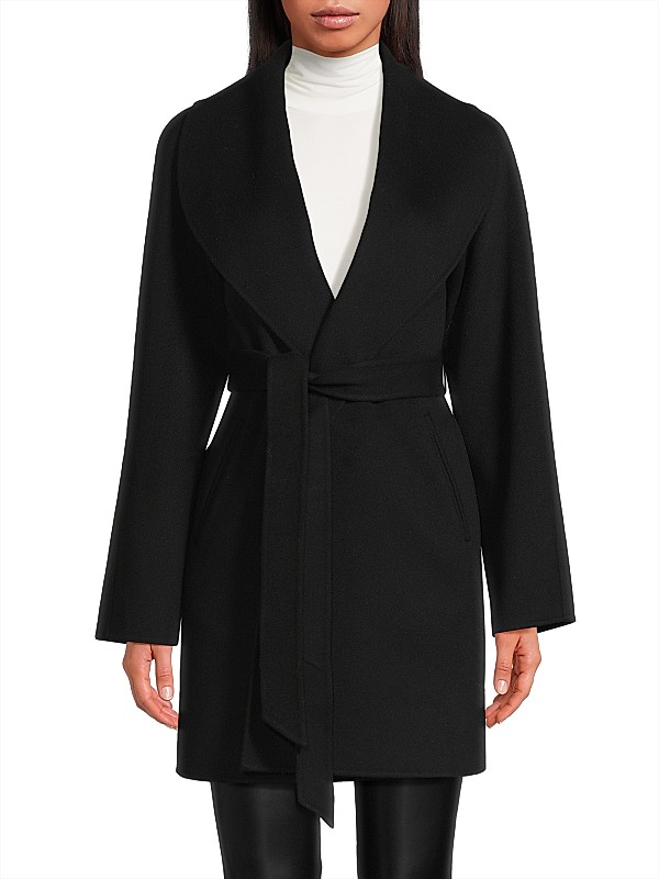Shop Sofia Cashmere Wool-Cashmere Shawl-Collar Coat | Saks Shop Sofia Cashmere Wool-Cashmere Shawl-Collar Coat | Saks