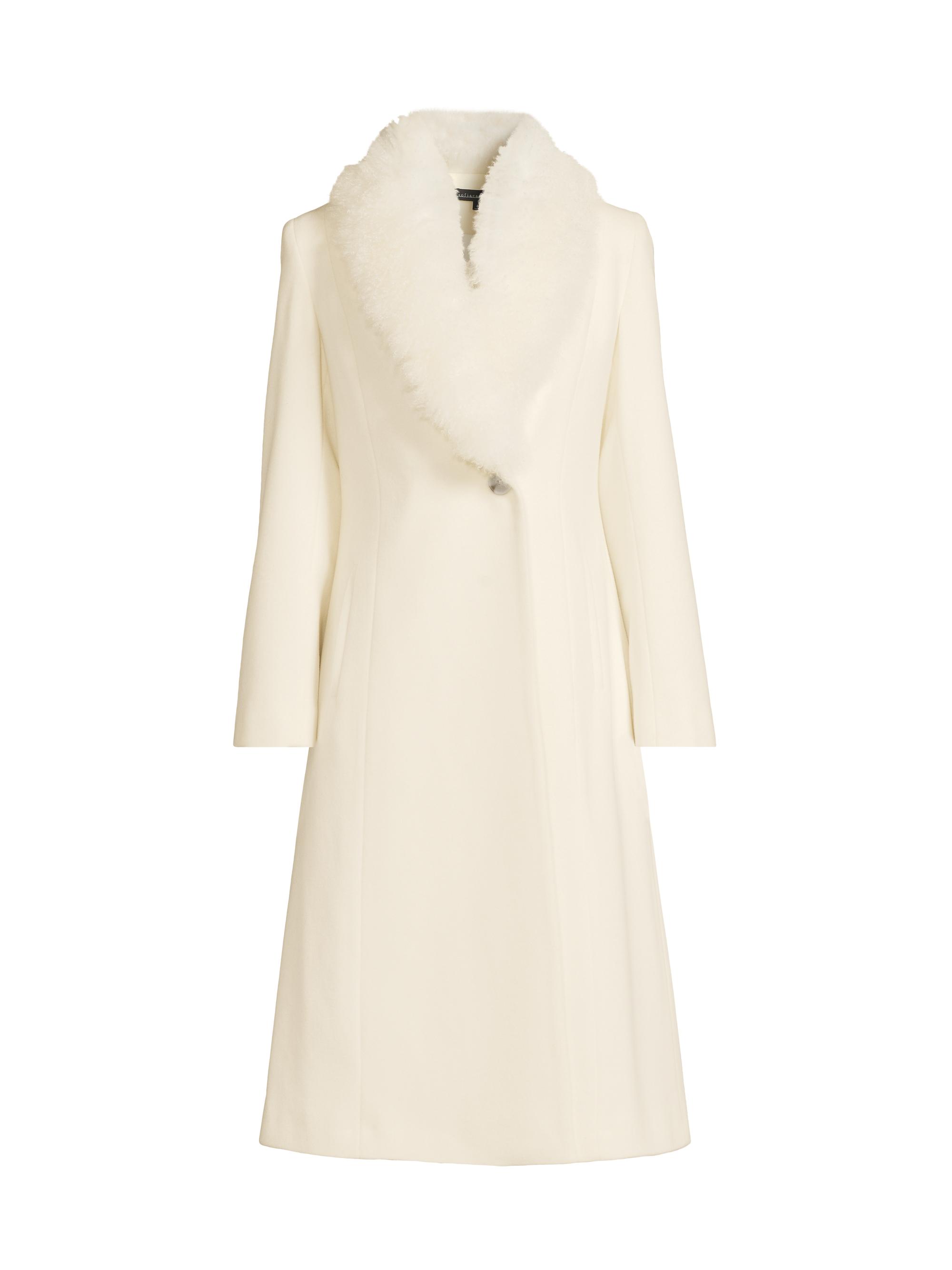Sofia Cashmere Women's Wool-Cashmere Princess Coat -