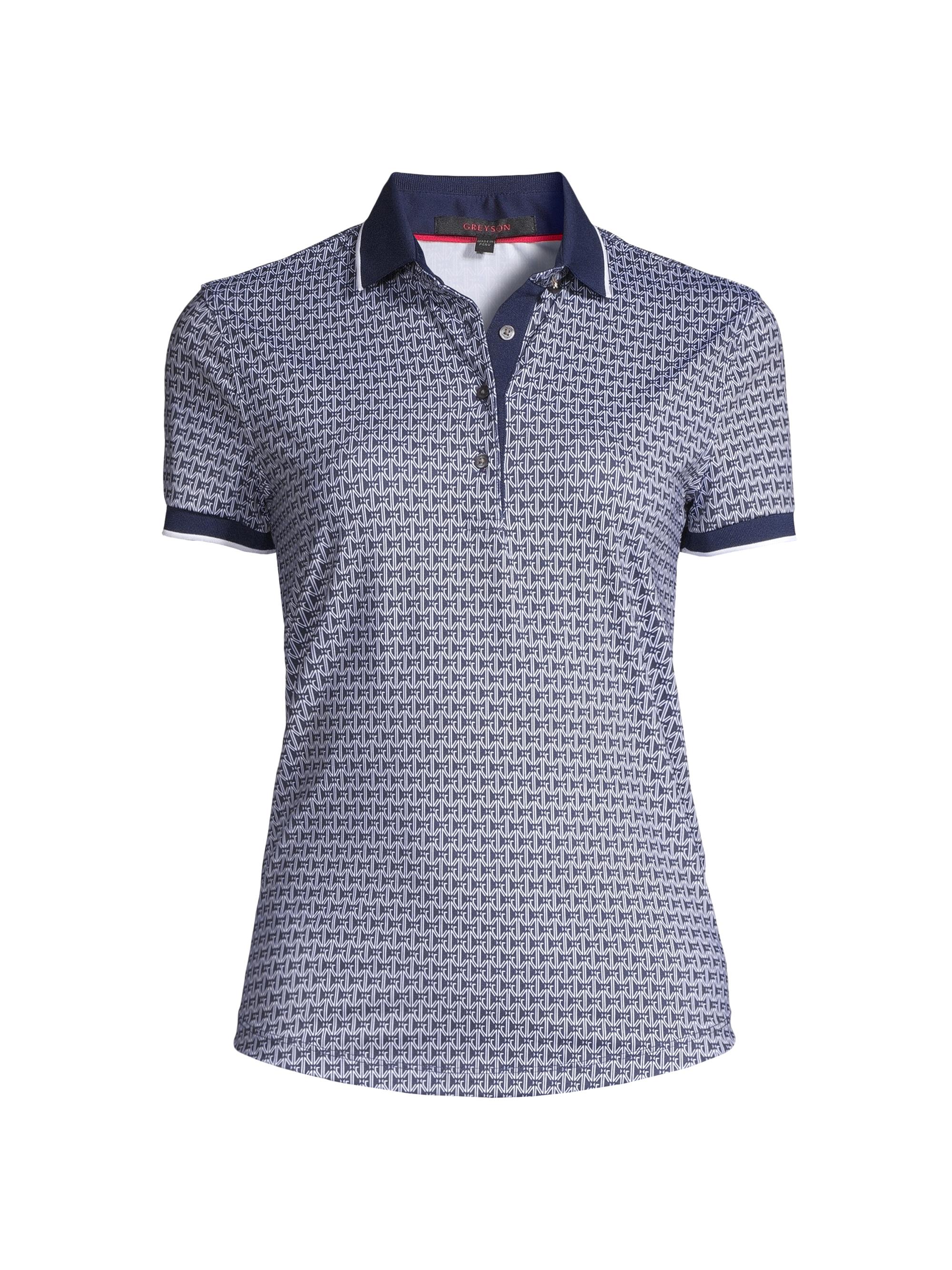 Greyson Women's Scarlett Performance Polo Shirt - Maltese Blue