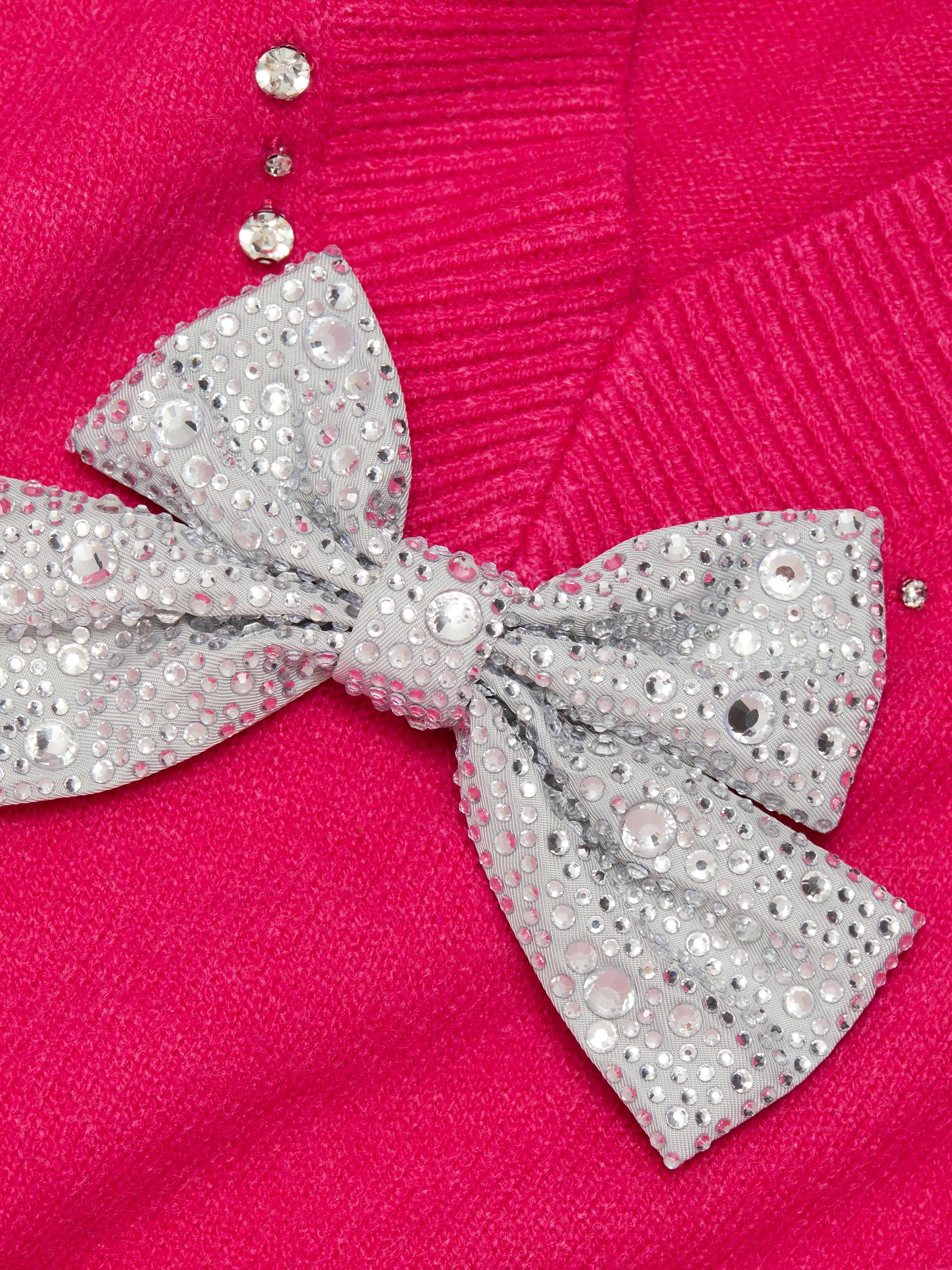 kate spade new york Mainline Embellished V-Neck Sweater | Saks