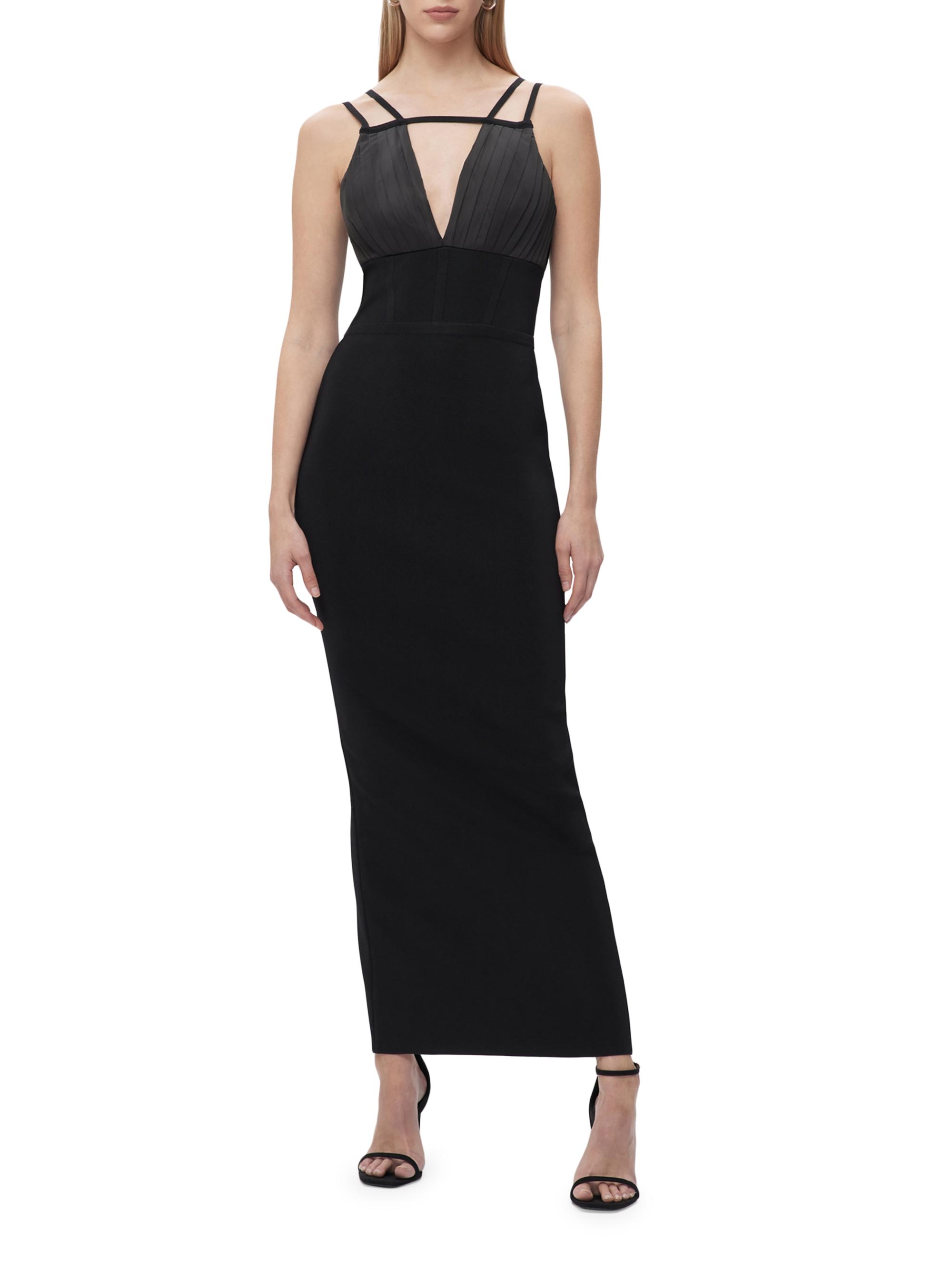 Hervé Léger Jocelyn Plunge Bandage Gown | Saks Fifth Avenue