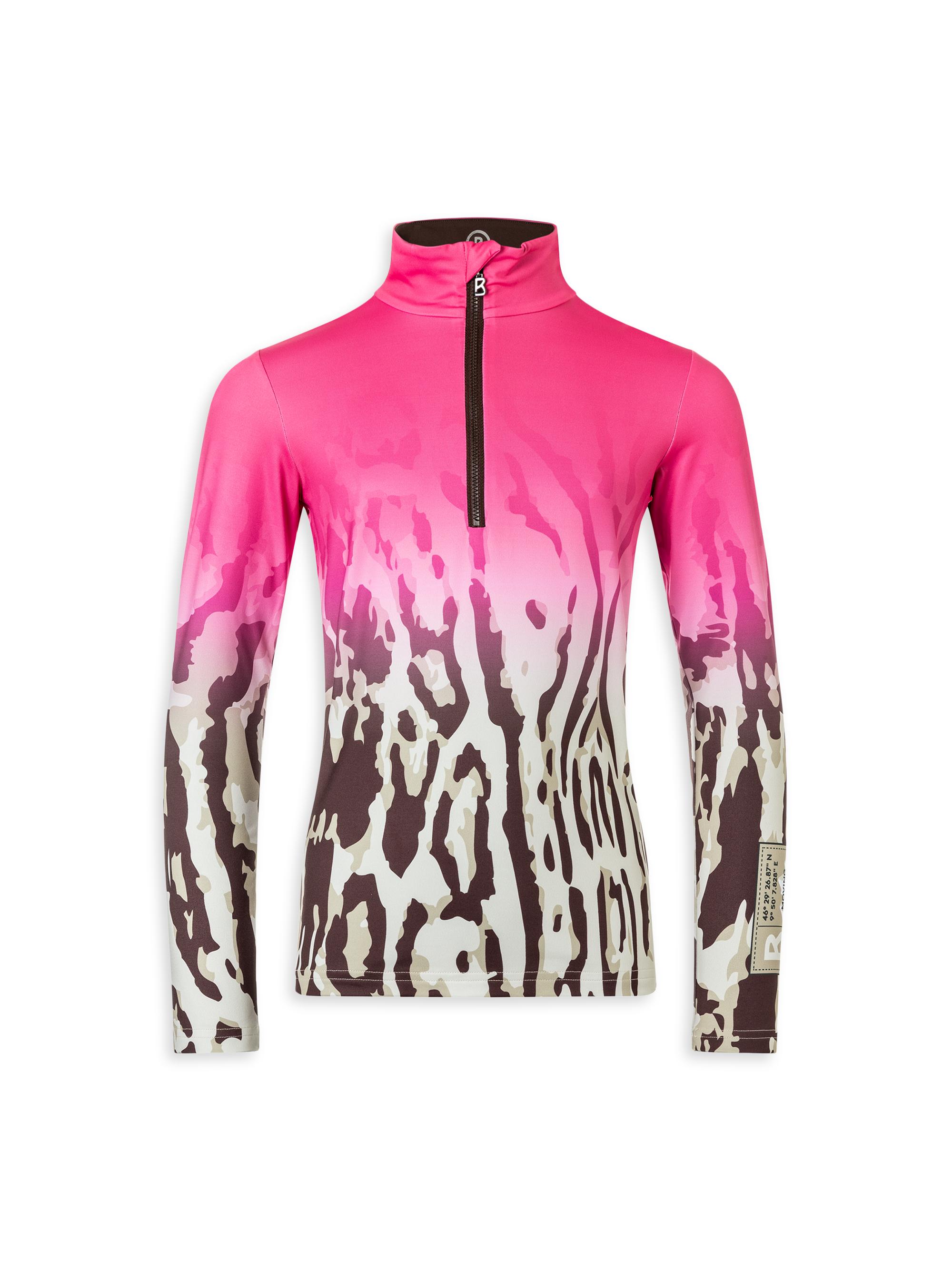 Bogner Little Girl's & Girl's Chris Performance Top - Pink Wildcat