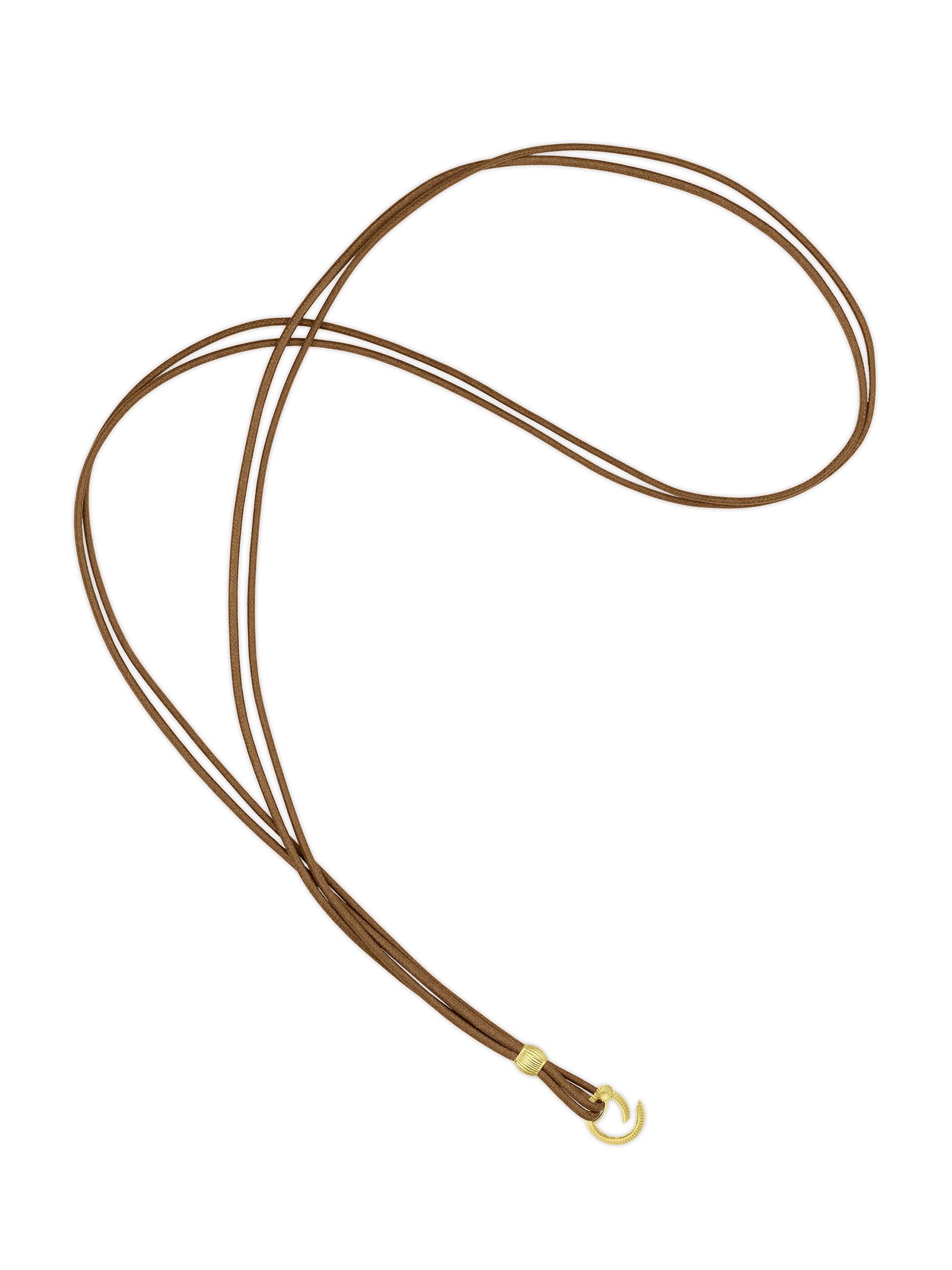Paul Morelli Women's Meditation Bells 18K Yellow Gold & Silk Cord Necklace - Gold