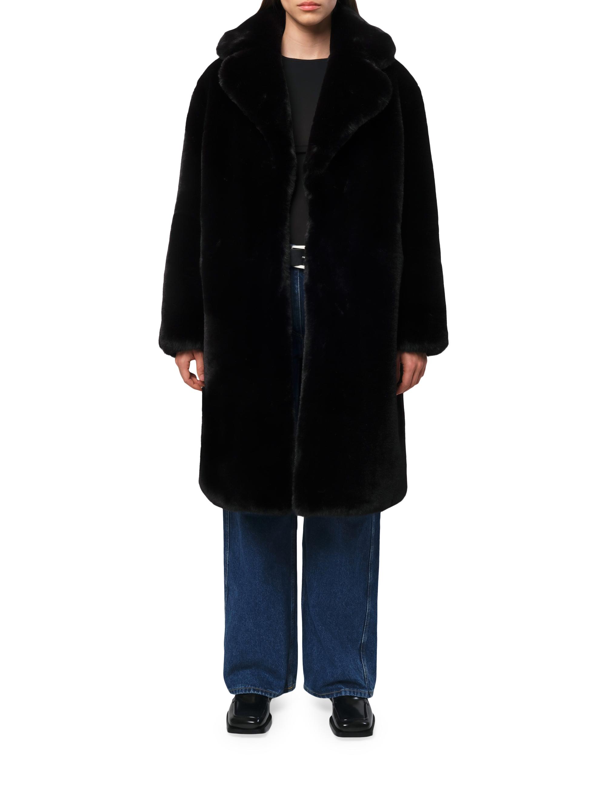 ジャケット・アウター Herlipto Faux Fur Tippet Coat Convertible Faux Fur Tippet Coat☆Sサイズ