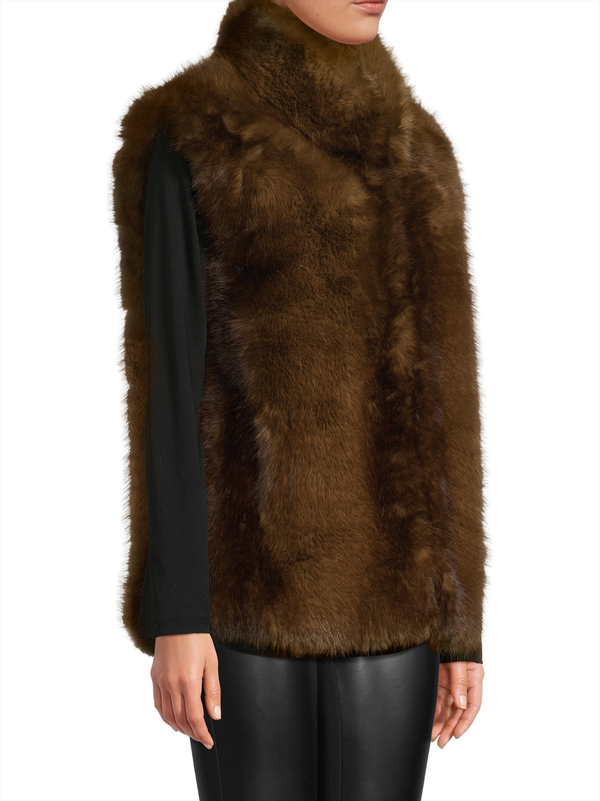 mily様専用LOU ANDREA FAKE MINK VEST Shop Apparis Laila Faux