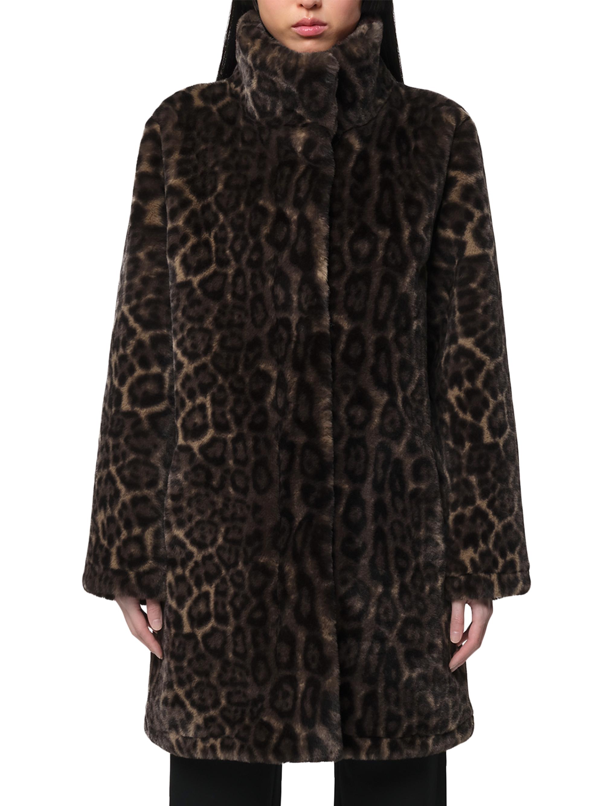 Apparis Blair Leopard Faux Fur Coat | Saks Fifth Avenue