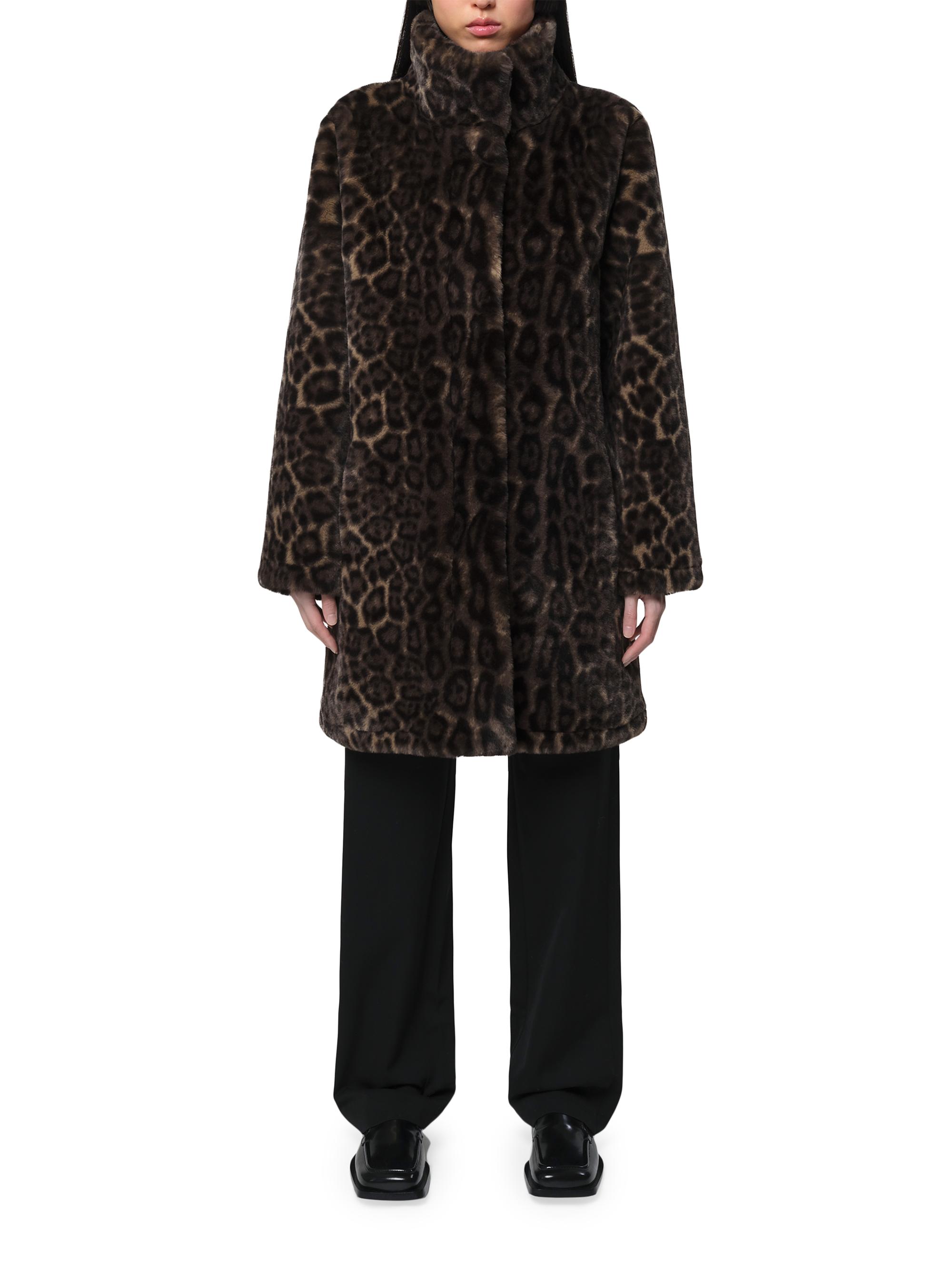 Apparis Blair Leopard Faux Fur Coat | Saks Fifth Avenue
