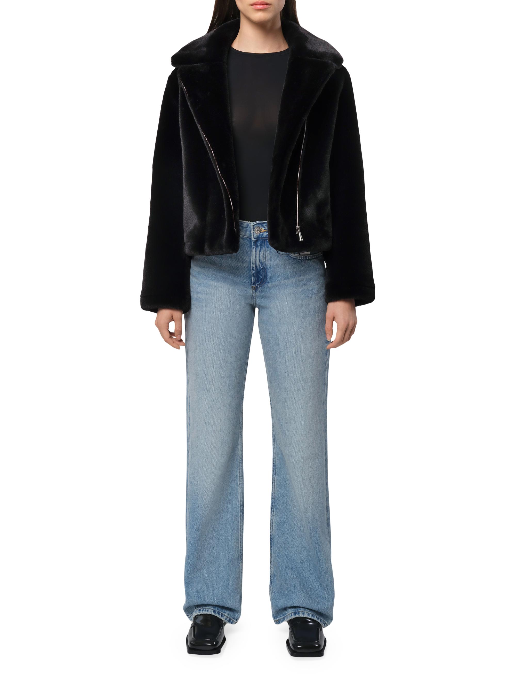 Apparis Dahlia Faux Fur Biker Jacket | Saks Fifth Avenue