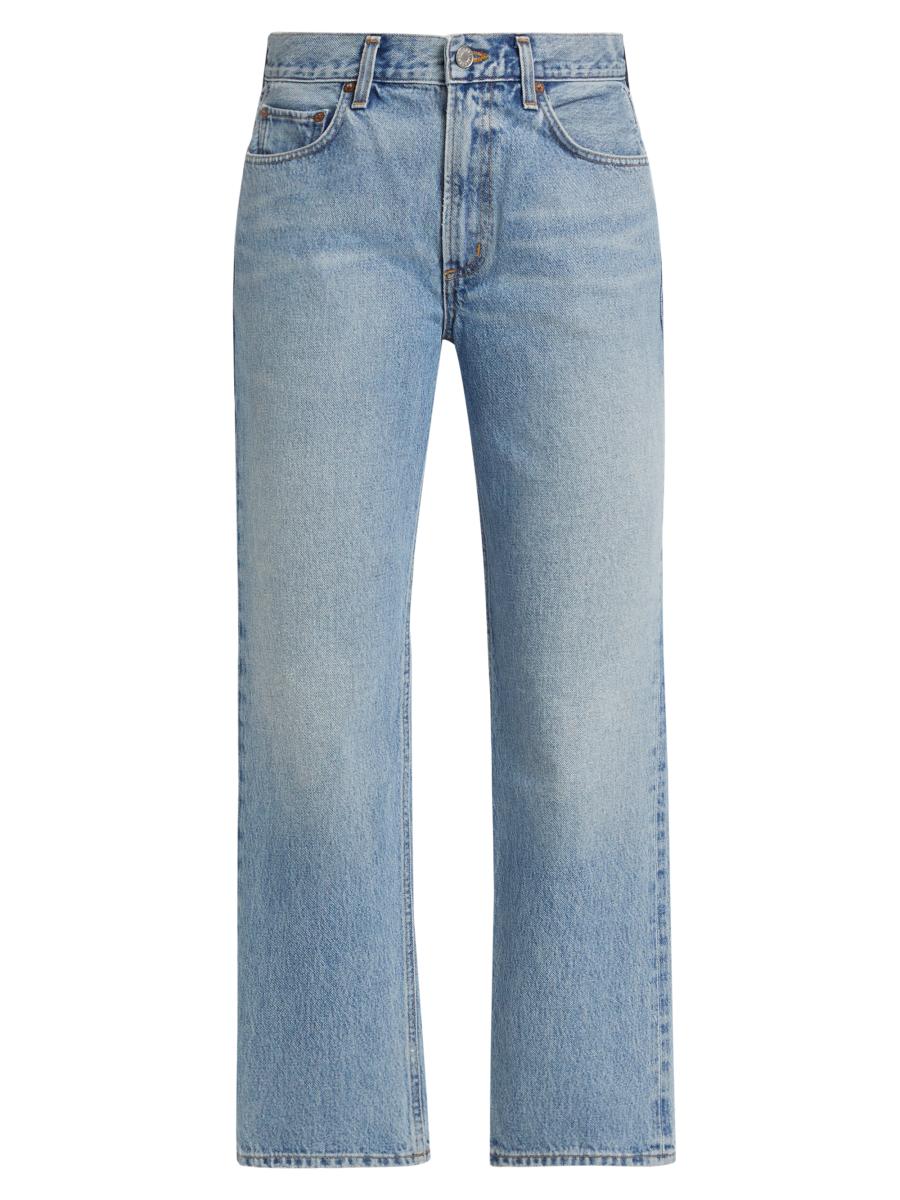 Agolde Valen Denim Straight-Leg Jeans | Saks Fifth Avenue