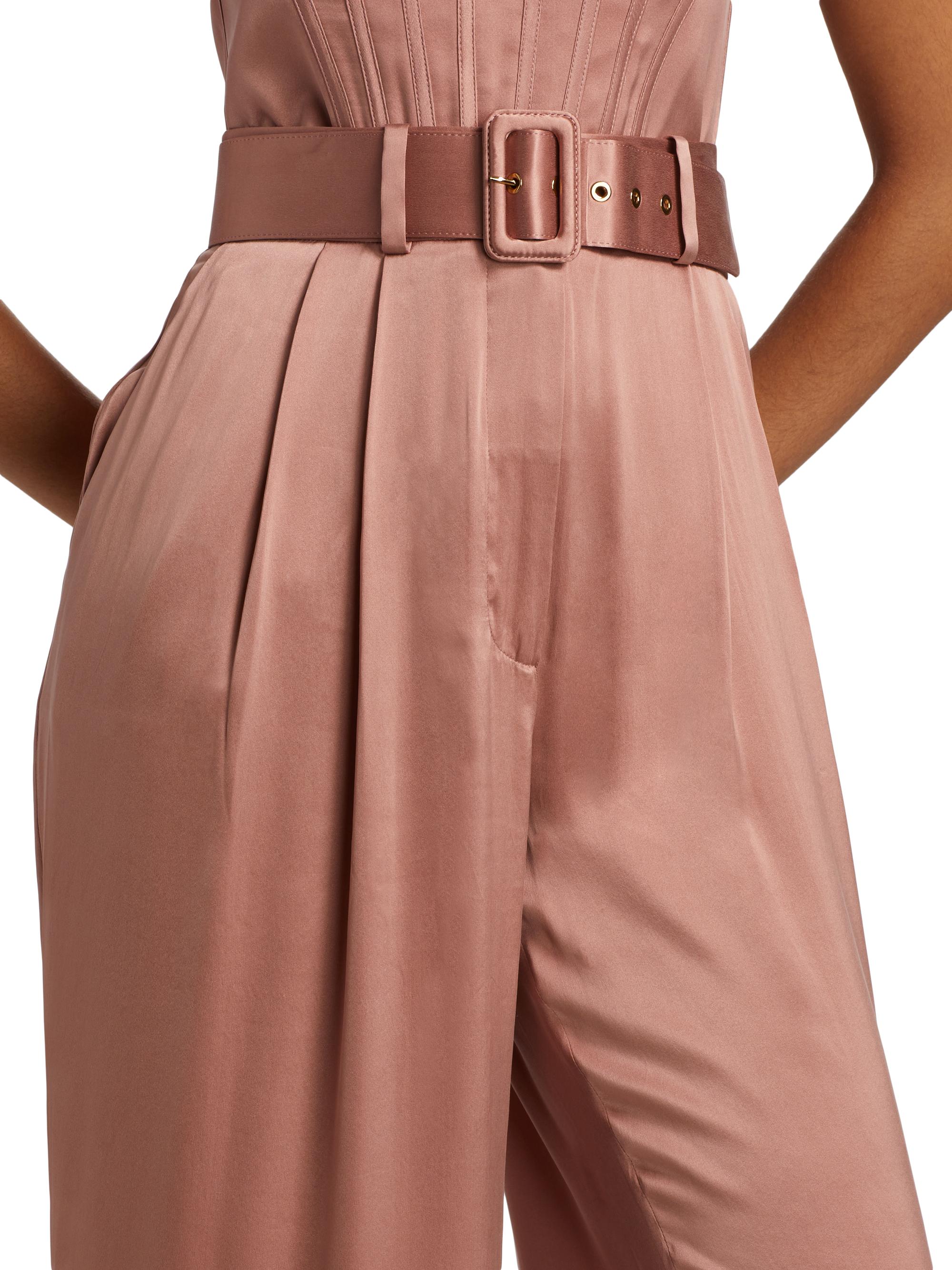 Zimmermann ​Silk Tuck Pants | Saks Fifth Avenue