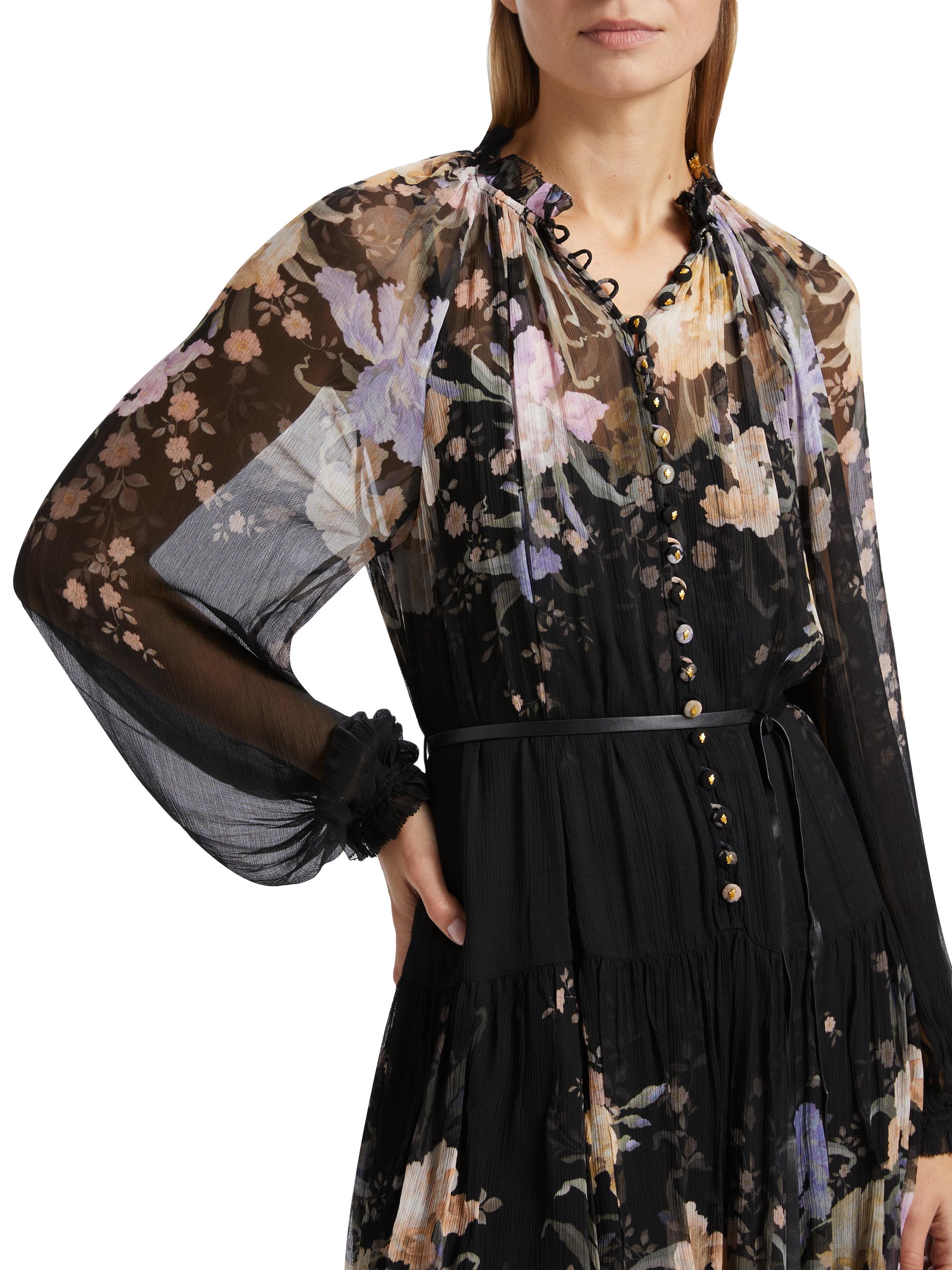 ワンピース Celon frilly tiered dress frilly tiered dress – célon