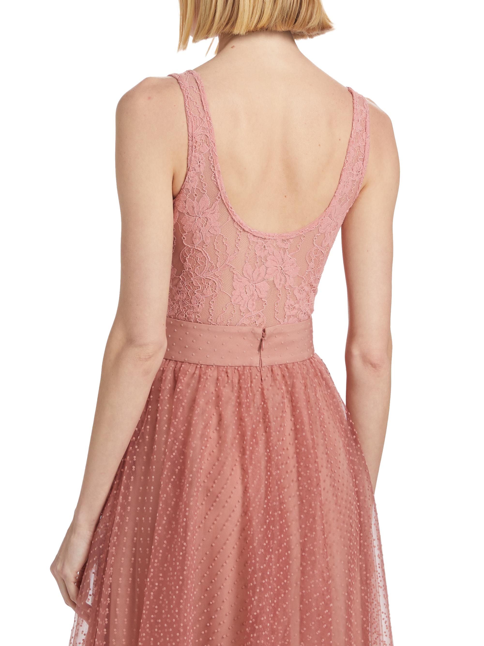 strapless open back dress Maiah Light Pink Maxi Dress - US 10