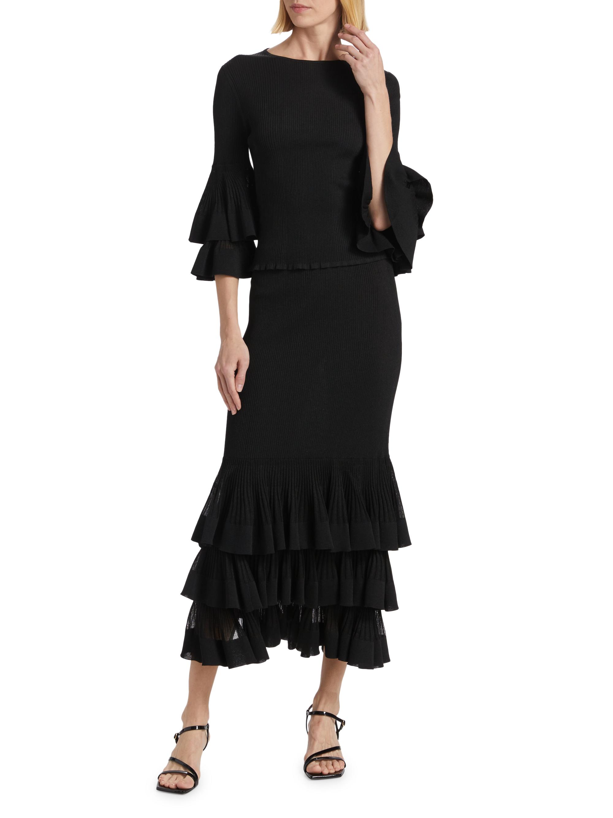 Story 1 Paneled Rib Skirt