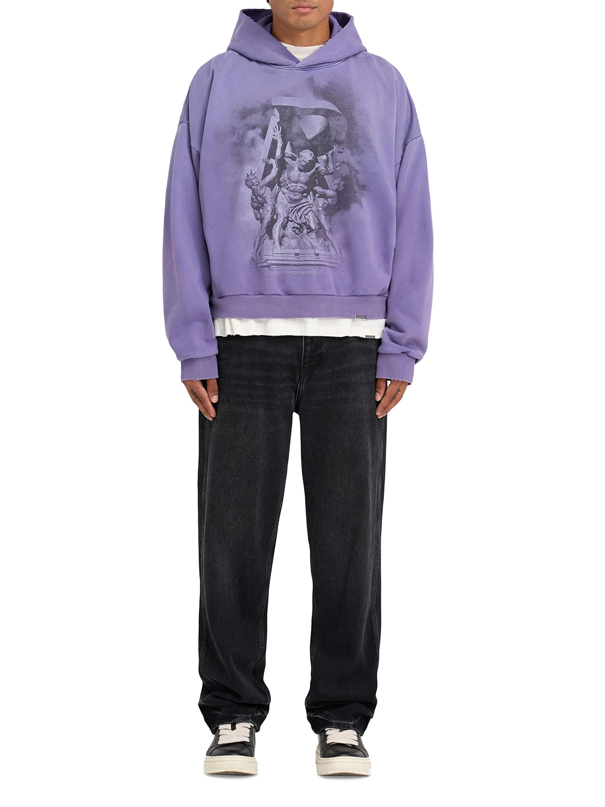 Represent Men's Atlas Logo Hoodie - Purple