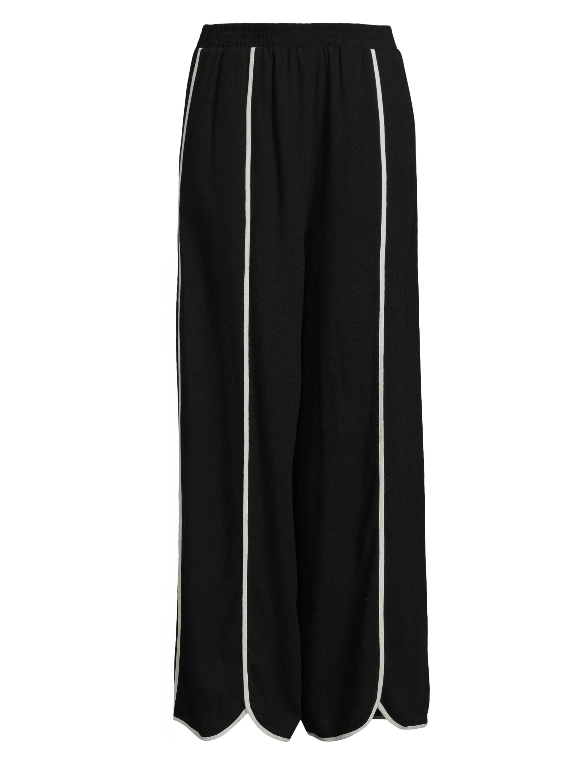 Sancia Women's Vera Piped Pants - Noir Almond