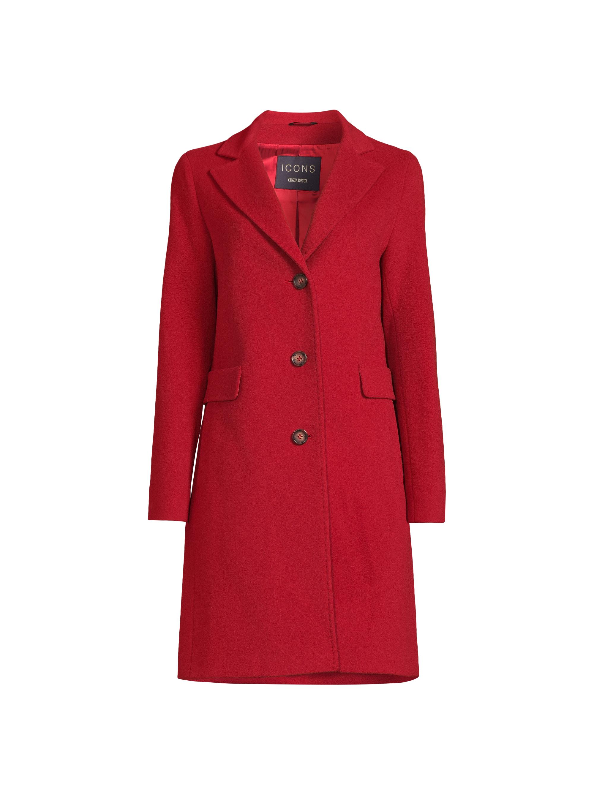 Cinzia Rocca Women's Wool-Cashmere Walker Coat - Midnight