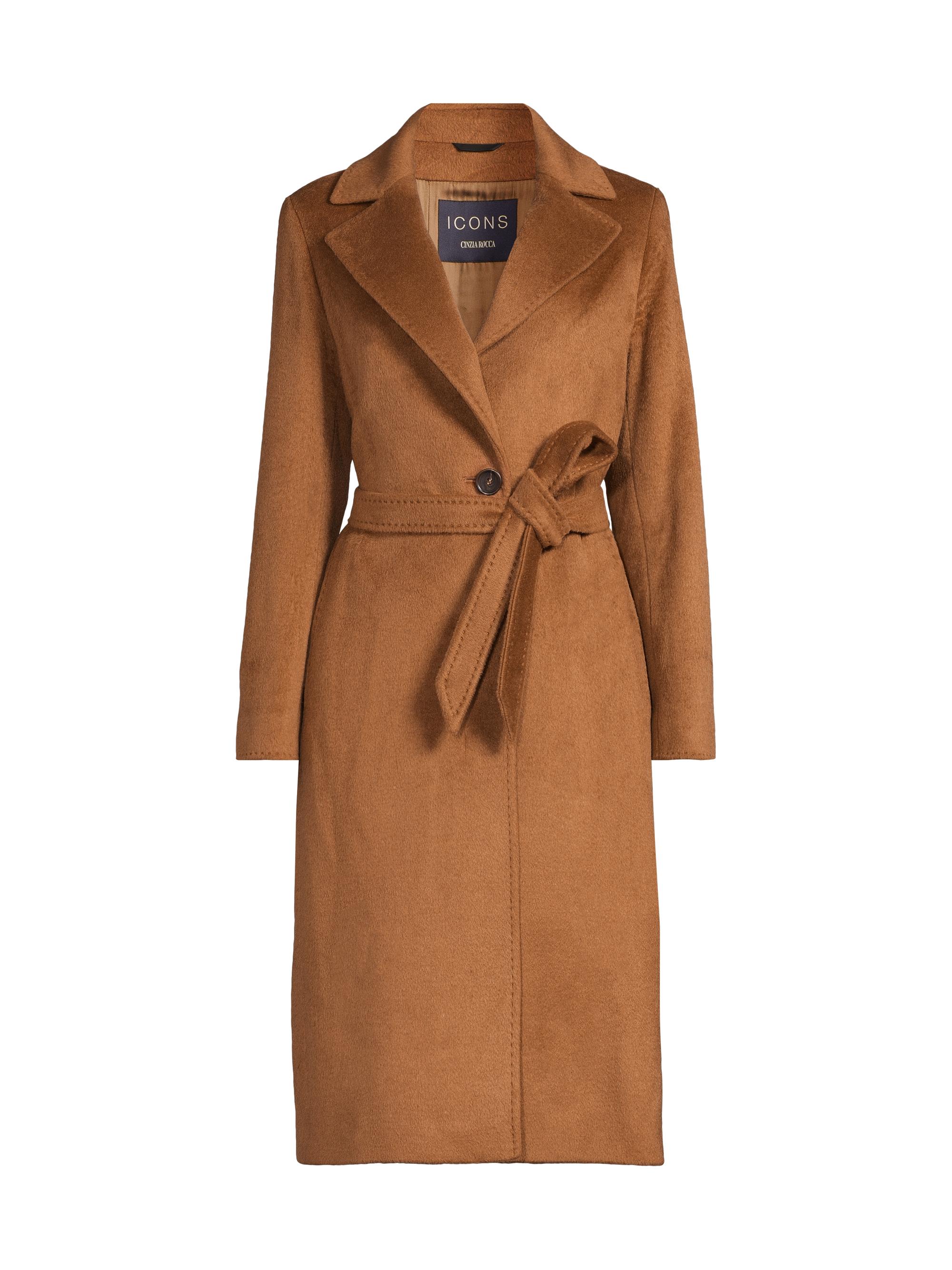 Cinzia Rocca Wool-Blend Wrap Coat | Saks Fifth Avenue