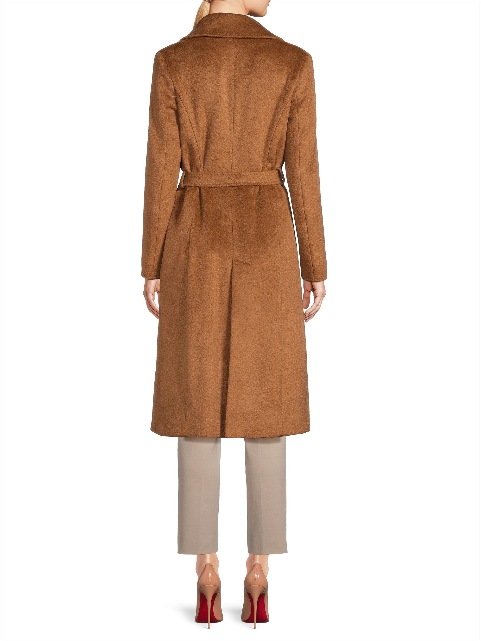 Cinzia Rocca Wool-Blend Wrap Coat | Saks Fifth Avenue