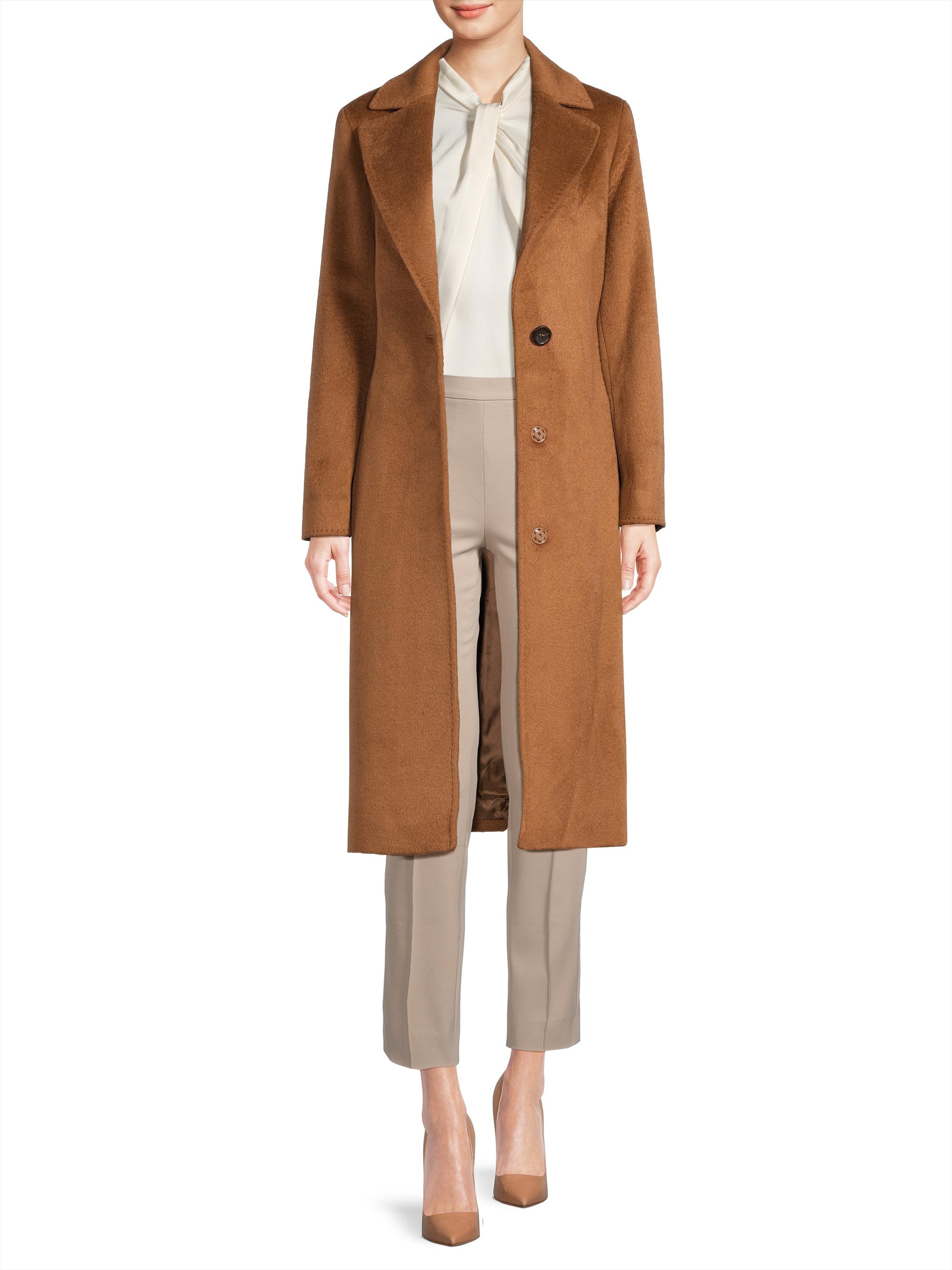 Cinzia Rocca Wool-Blend Wrap Coat | Saks Fifth Avenue