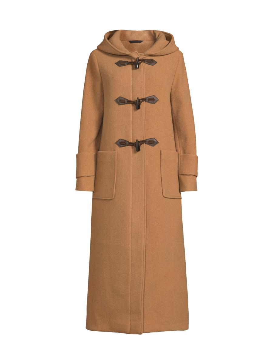 【美品】Flat Head WOOL DUFFLE COAT 千鳥格子柄 M 美品】Flat Head WOOL DUFFLE COAT 千鳥格子柄 M