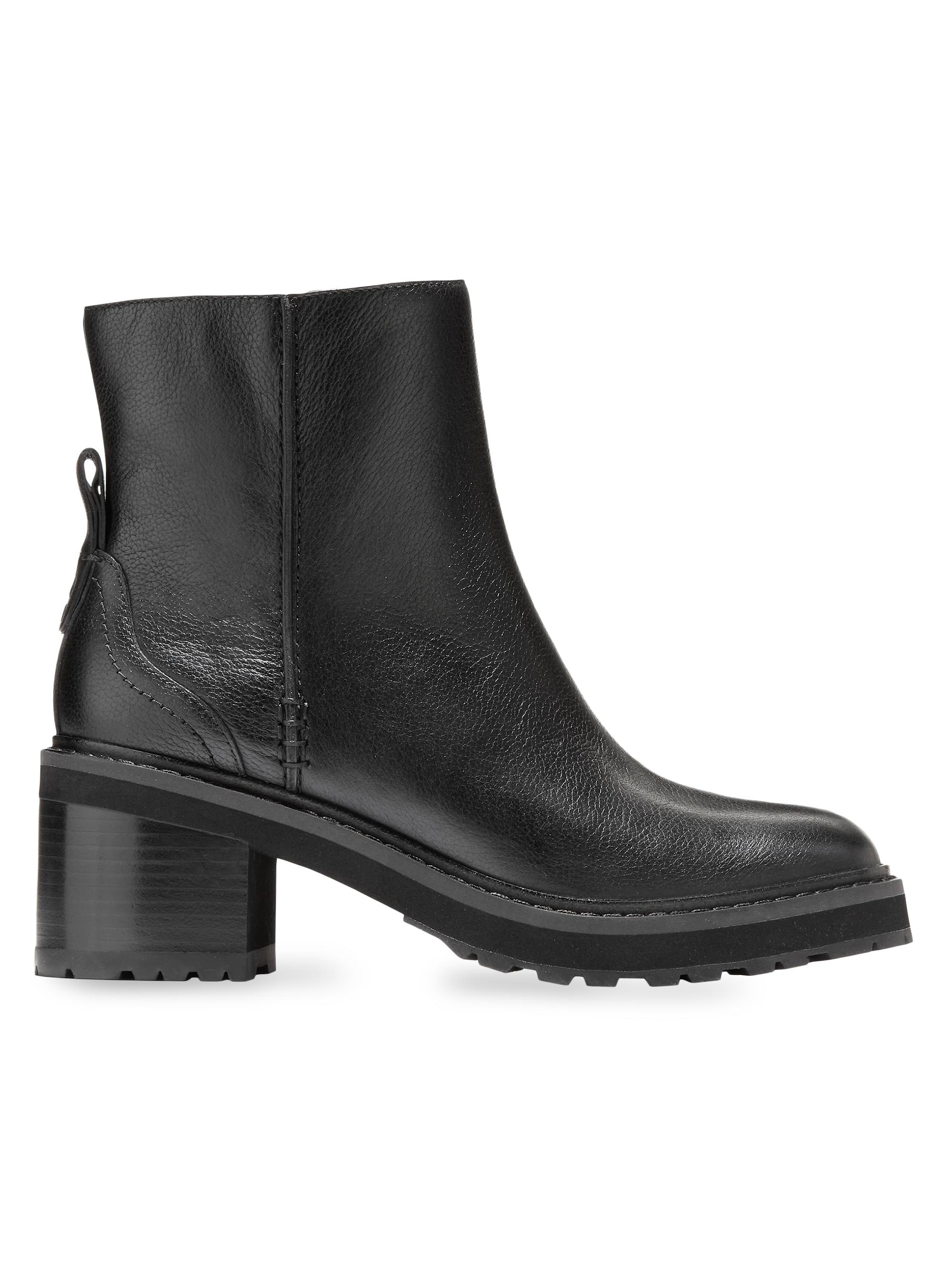 Cole Haan Women's Gillian Waterproof Lug Booties - Black