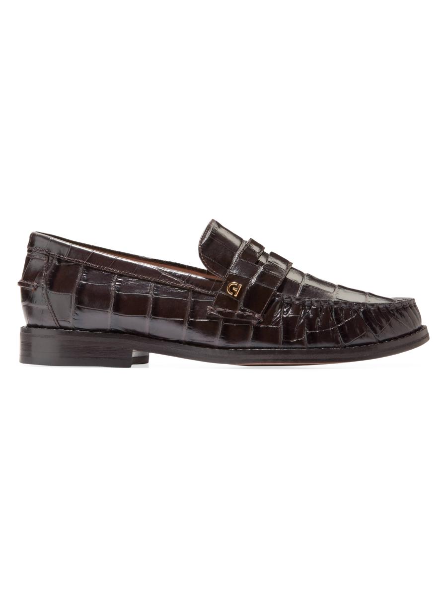 【日本入手困難】Penny Loafer leather keychain trick Cognac/white Penny Loafer Leather Keychain Trick | Miu Miu