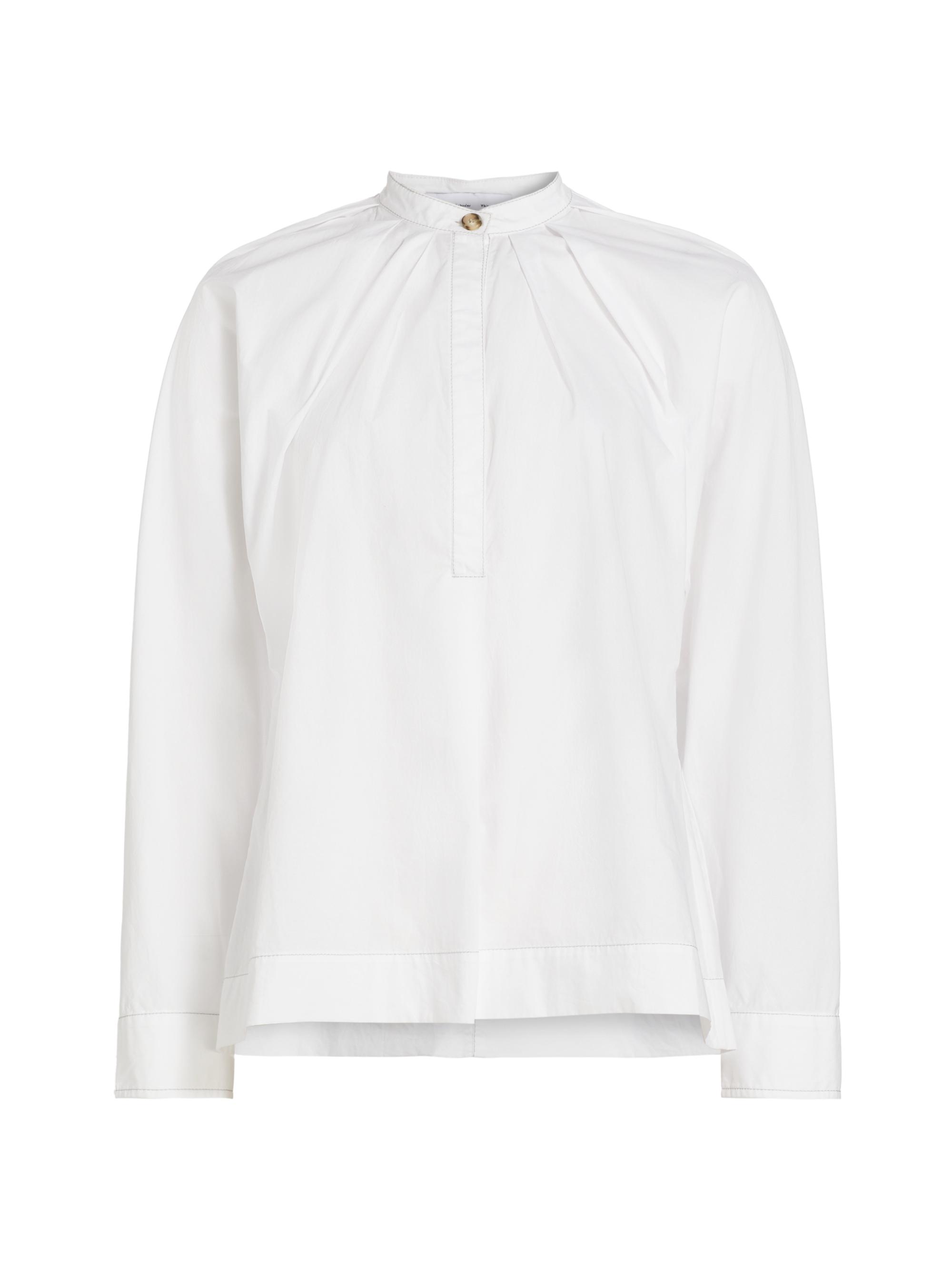 Proenza Schouler White Label Women's Carter Tech Poplin Top - White