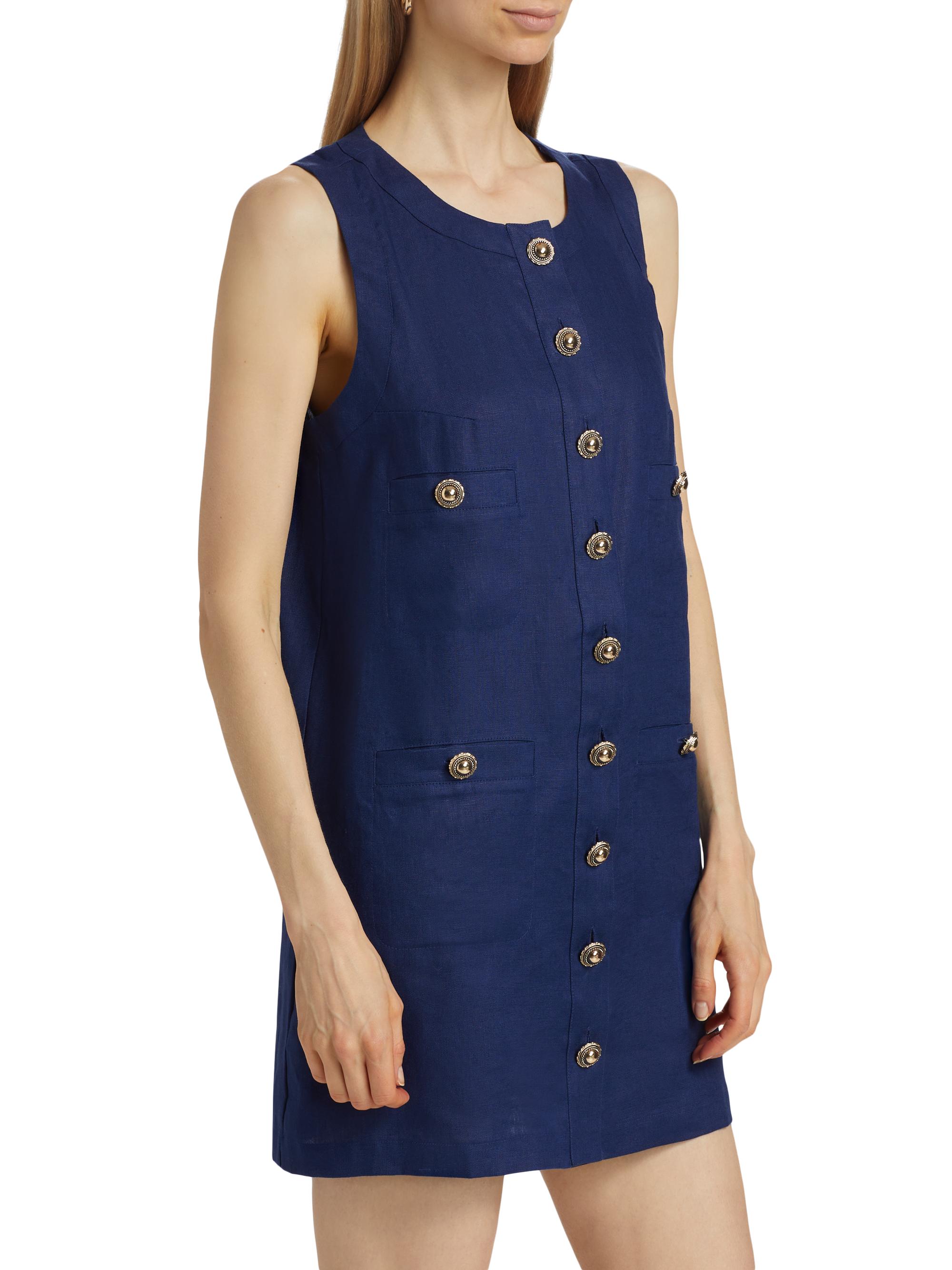 self portrait floral guipure mini dress self-portrait - Blue Guipure Lace Mini Dress