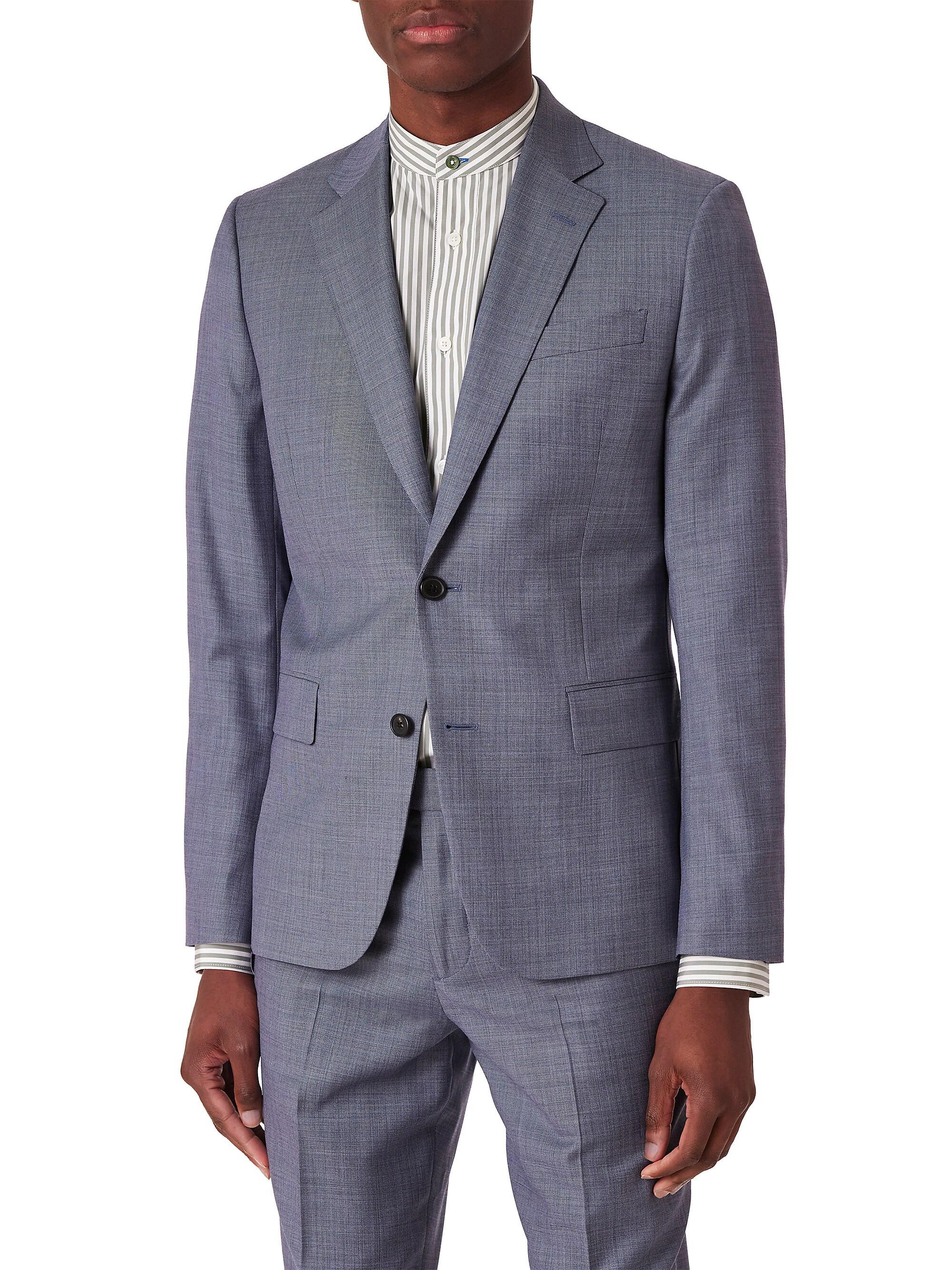 Paul Smith Tailored-Fit Two-Button Wool Suit | Saks Fifth Avenue