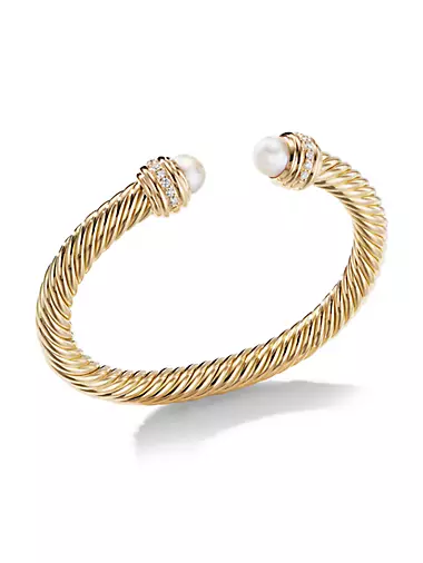 Classic Cablespira Bracelet in 18K Yellow Gold