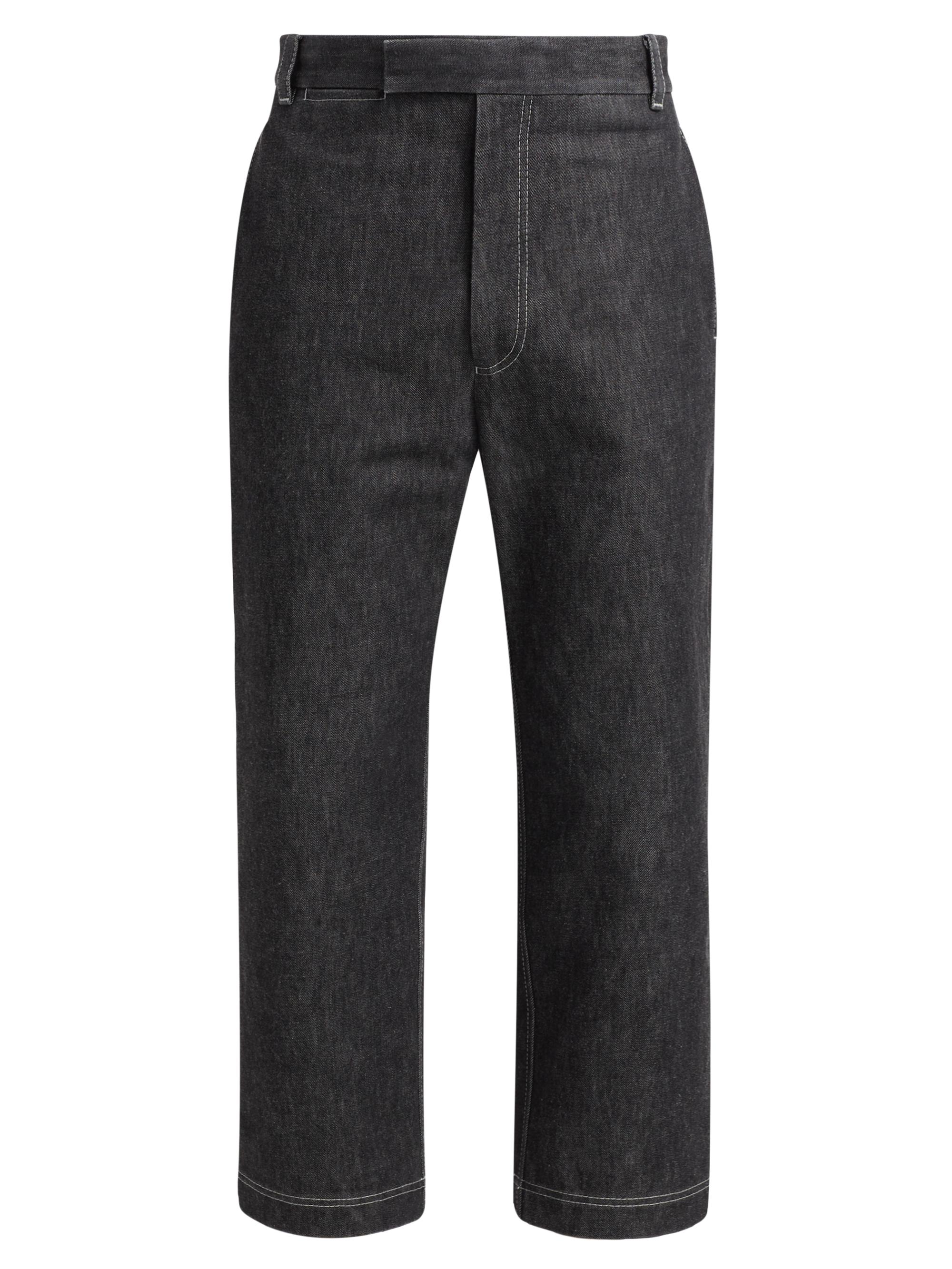 THOM BROWNE. スラックス Thom Browne Denim Straight-Leg Ankle Pants | Saks Fifth Avenue
