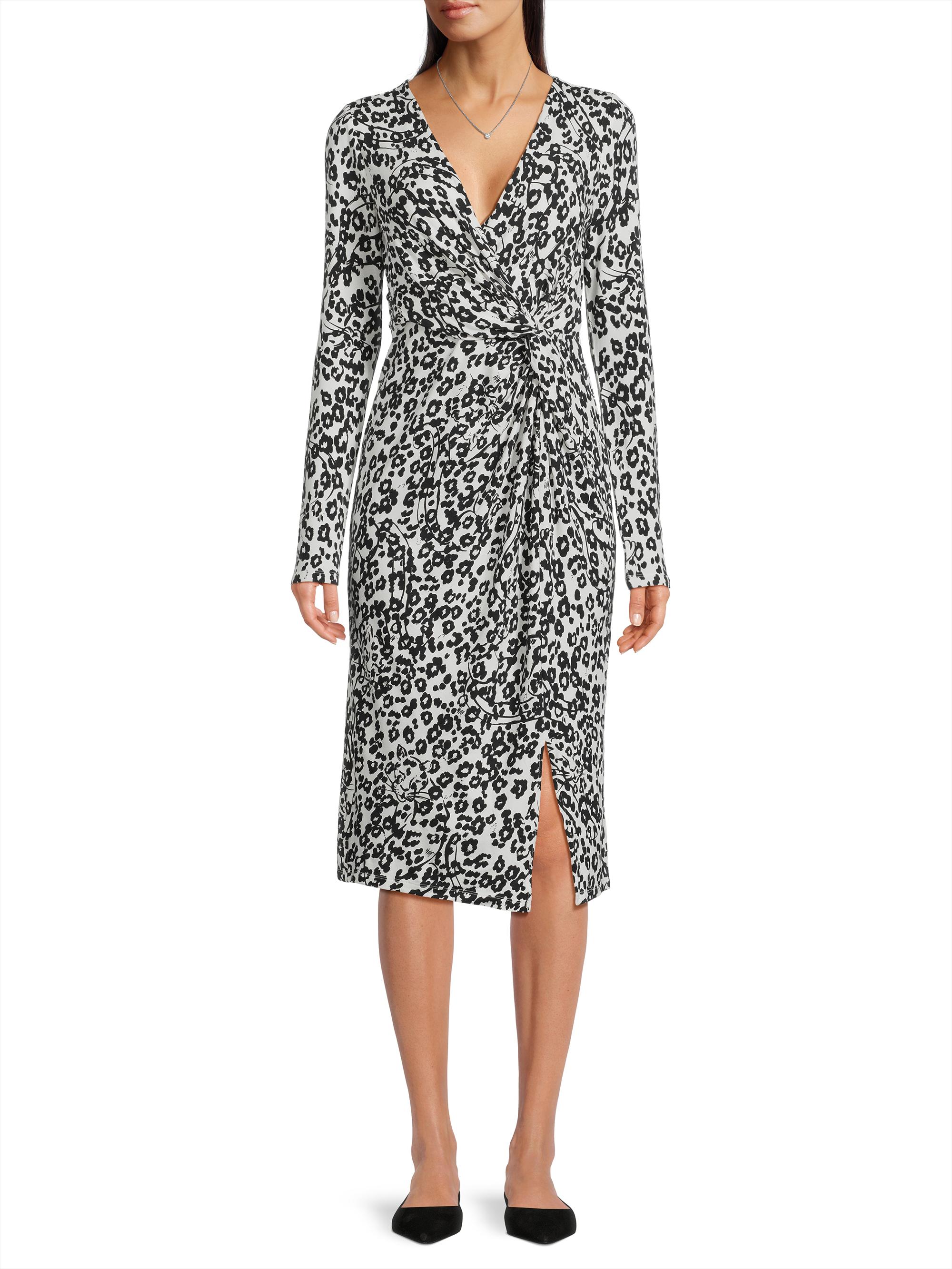 Odella V-neck Midi Dress - Coconut - Lets Pawty - 0
