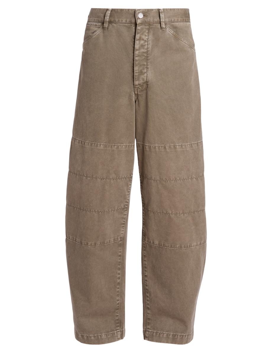 VIP【関税送料無料】希少 LEMAIRE BEIGE COTTON DENIM PANTS LEMAIRE Big Work Trousers | Neutrals | FARFETCH
