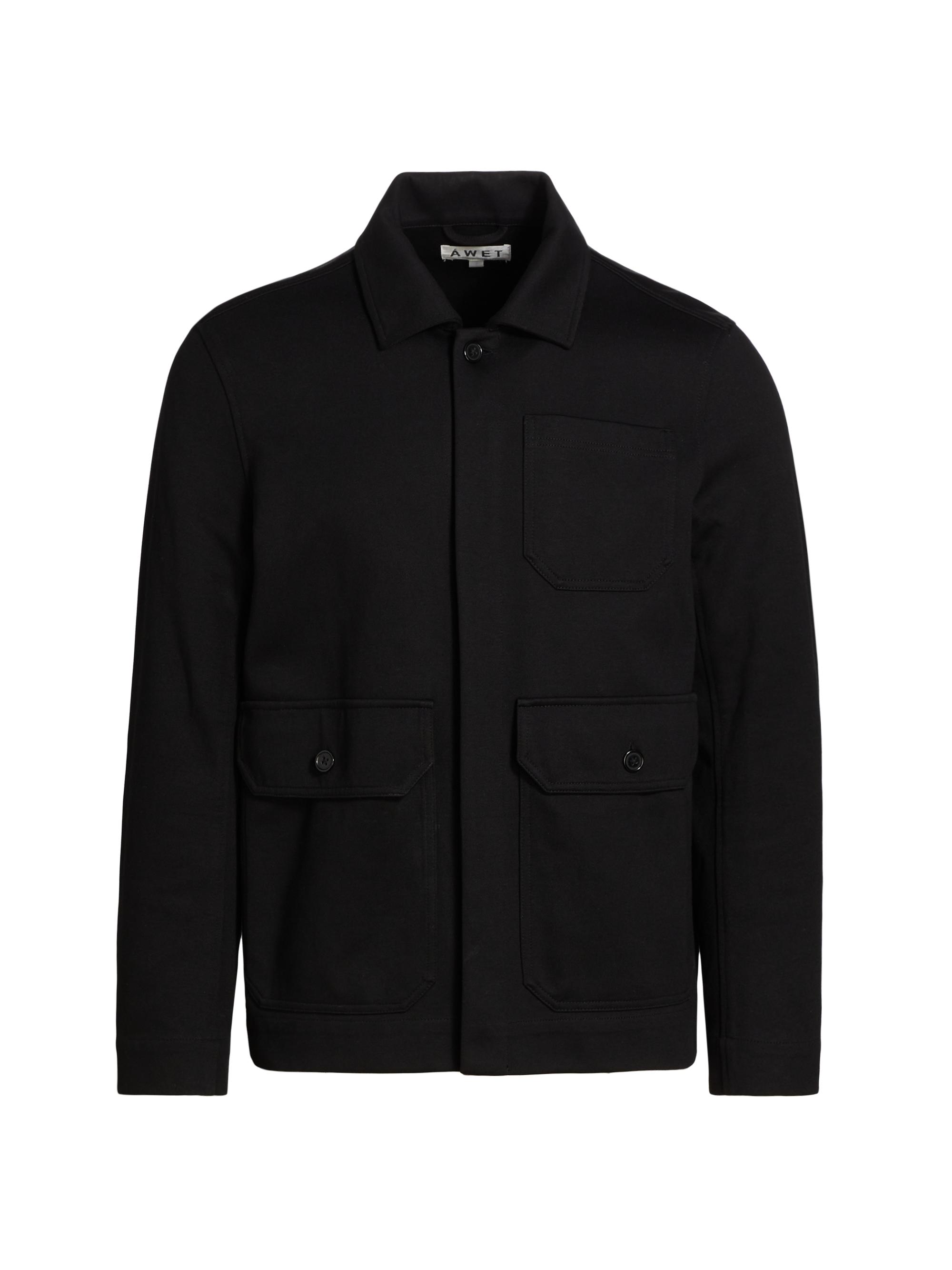 Áwet Men's Gabriel Workwear Shirt - Black