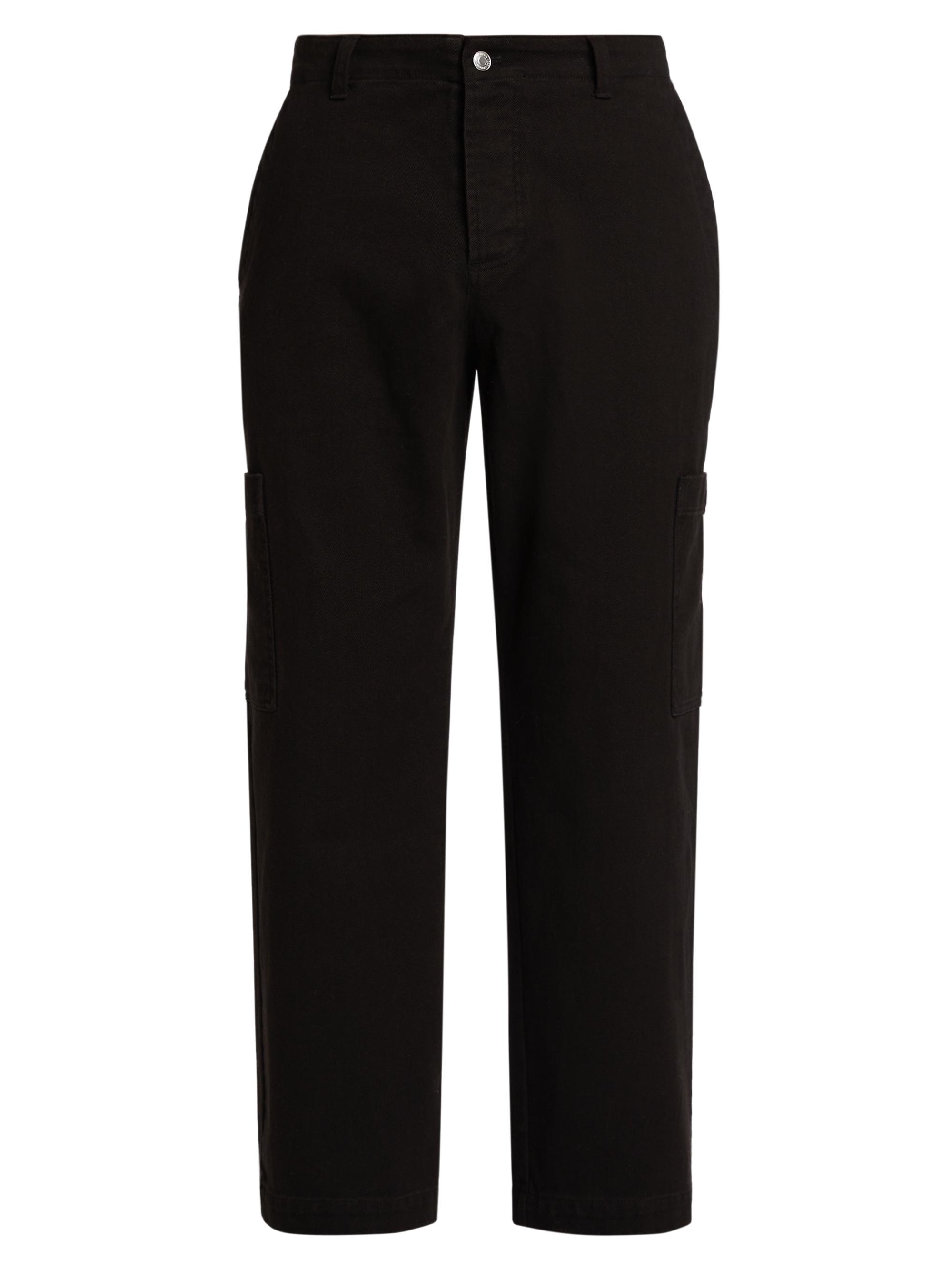 Áwet Men's Tsion Cotton Trousers - Black