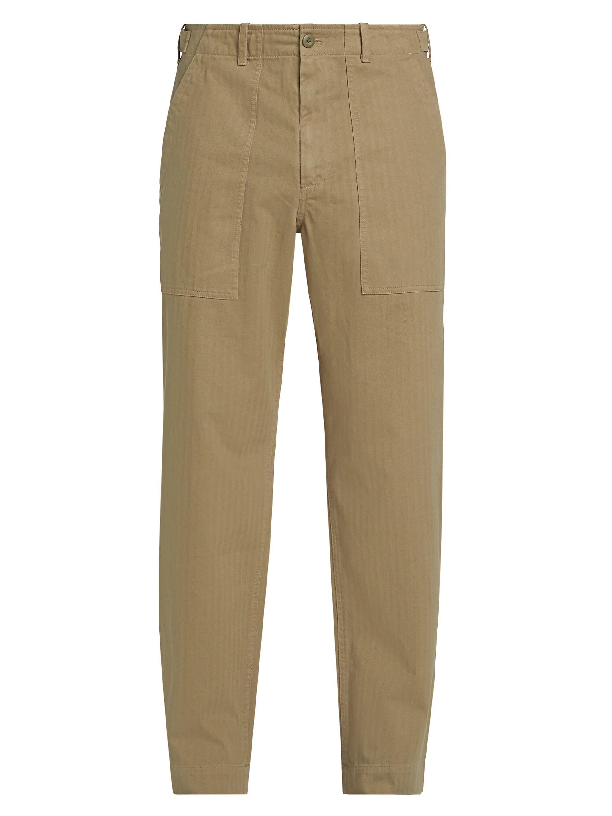 Áwet Men's Daniel Cotton Carpenter Pants - Khaki