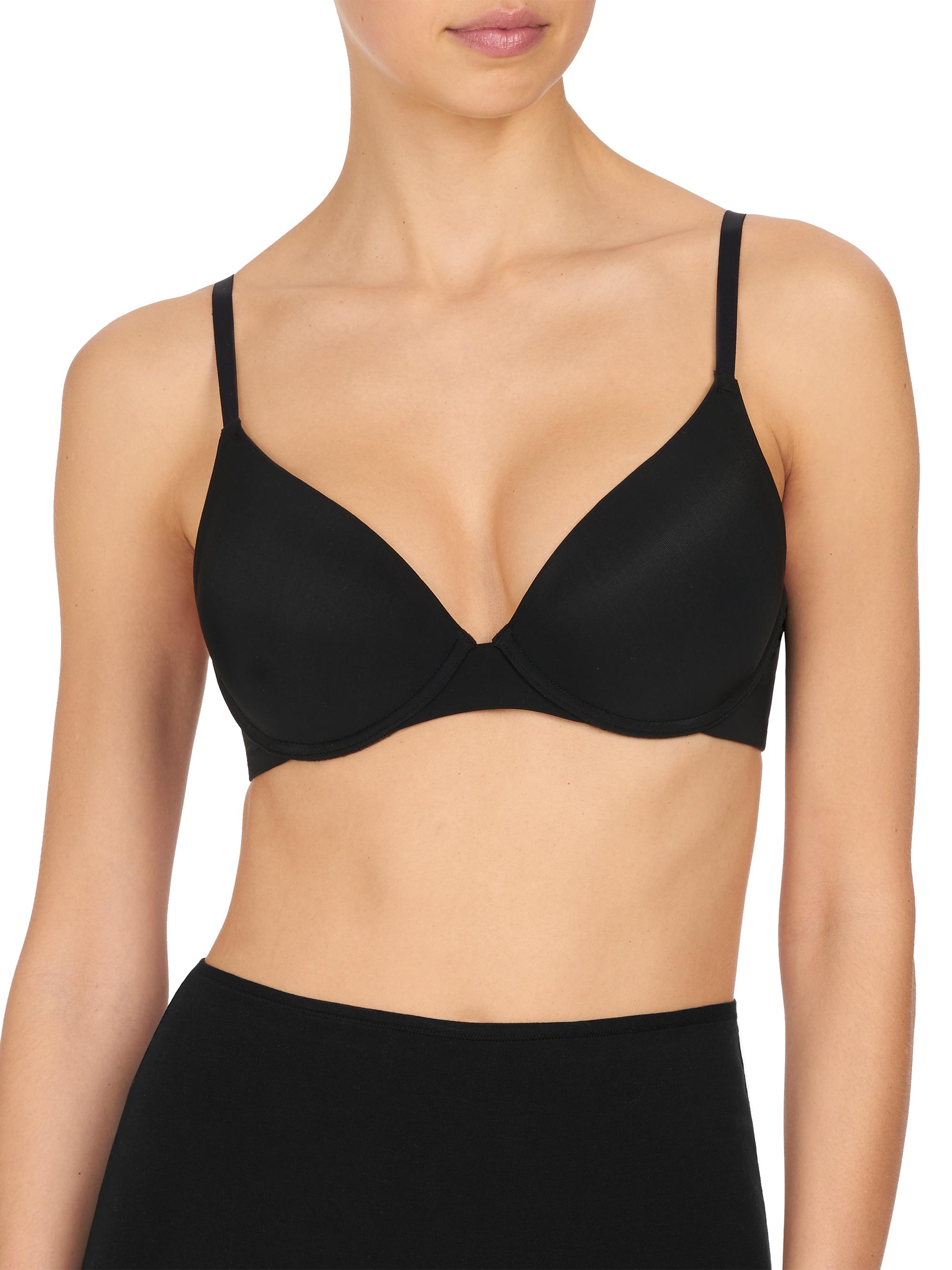 Natori Women's Minimal Convertible Push-Up T-Shirt Bra - Black