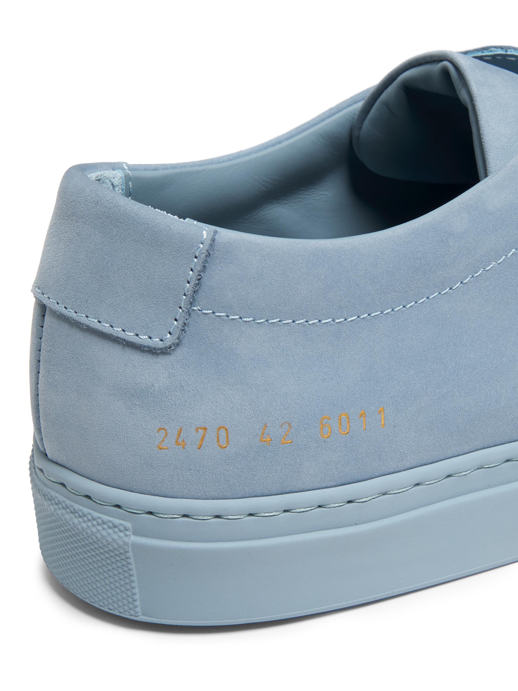 Common Projects Achilles Waxed Suede Sneakers Saks Fifth Avenue