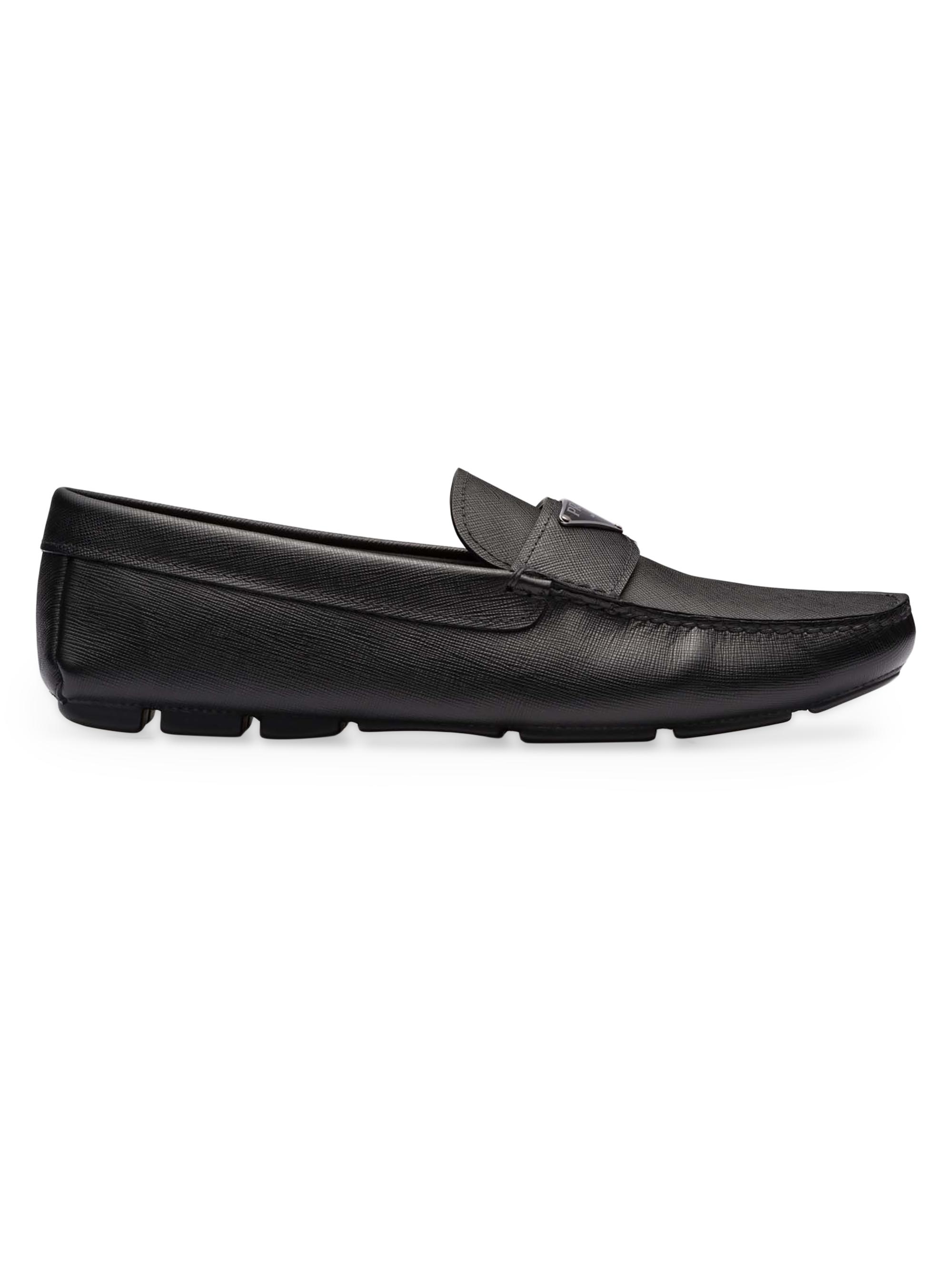 Prada Men's Leather Driving Shoes | Saks Fifth Avenue