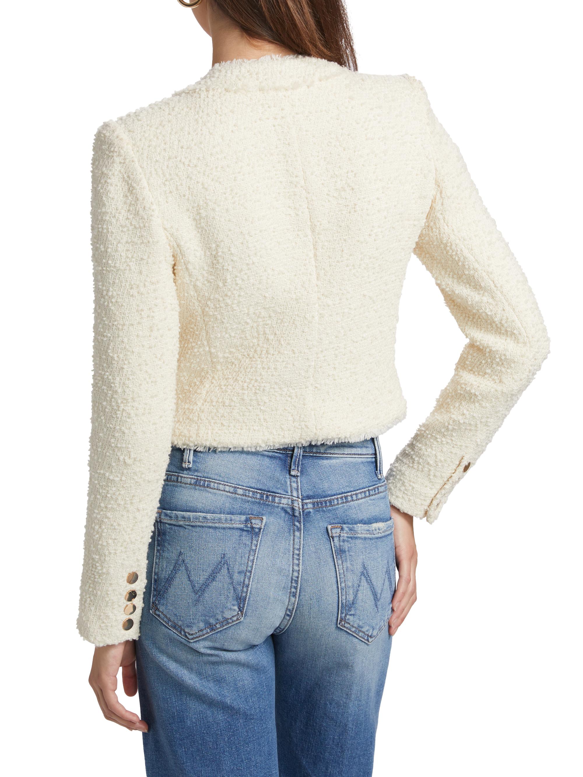 Generation Love Kennedi Shimmer Tweed Jacket | Saks Fifth Avenue